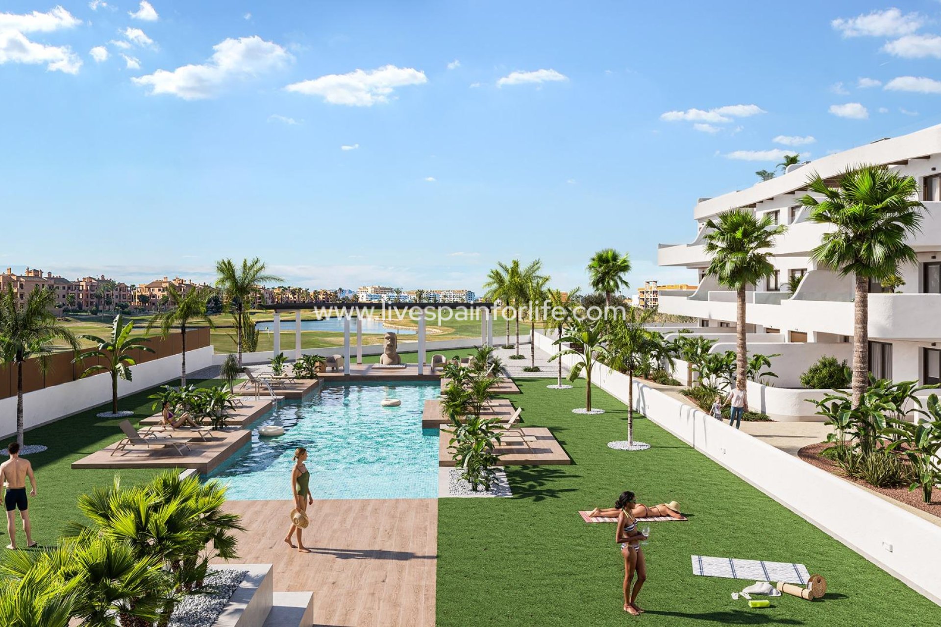 New build - Apartments -
Los Alcázares - La Serena Golf