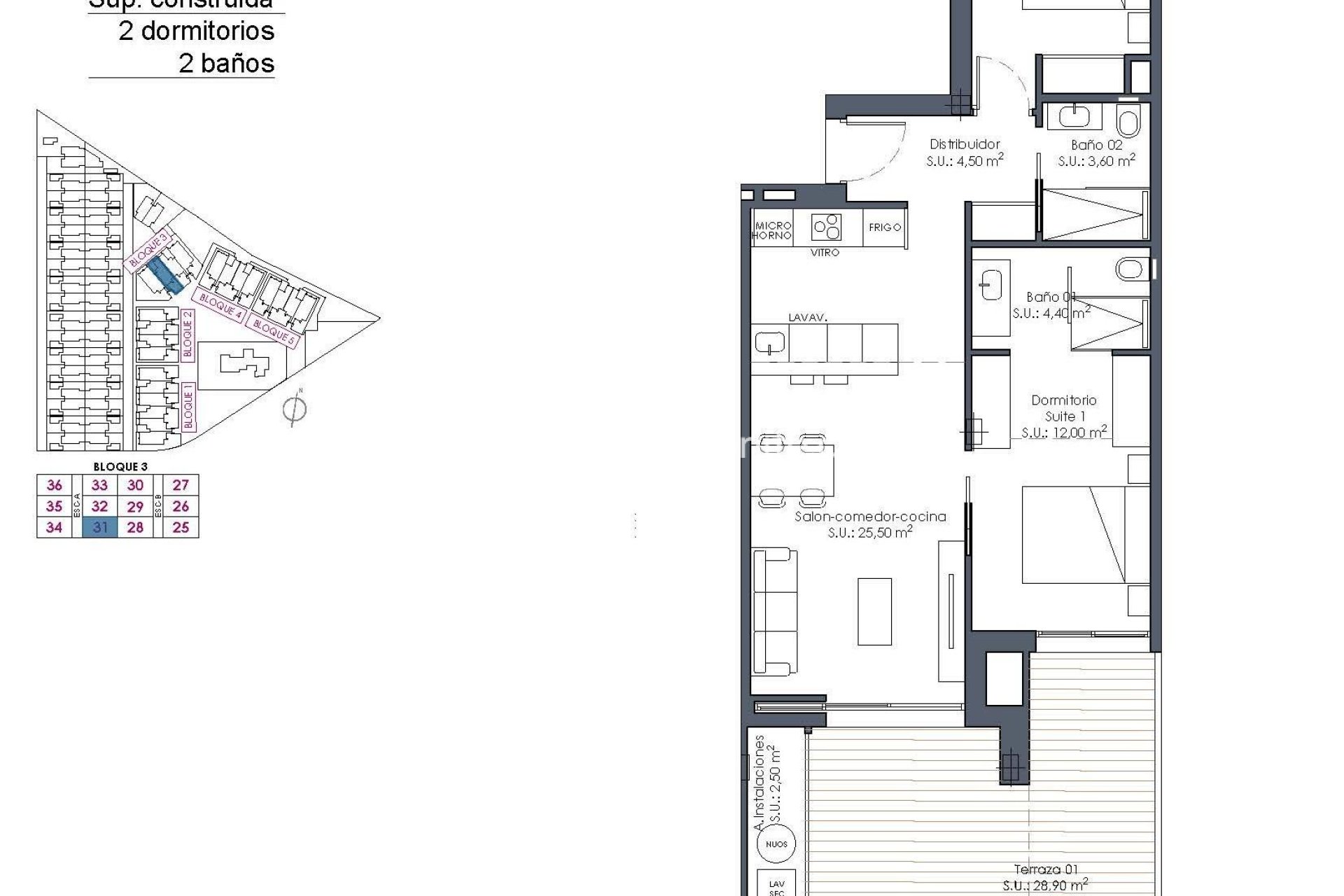 New build - Apartments -
Los Alcázares - Serena Golf