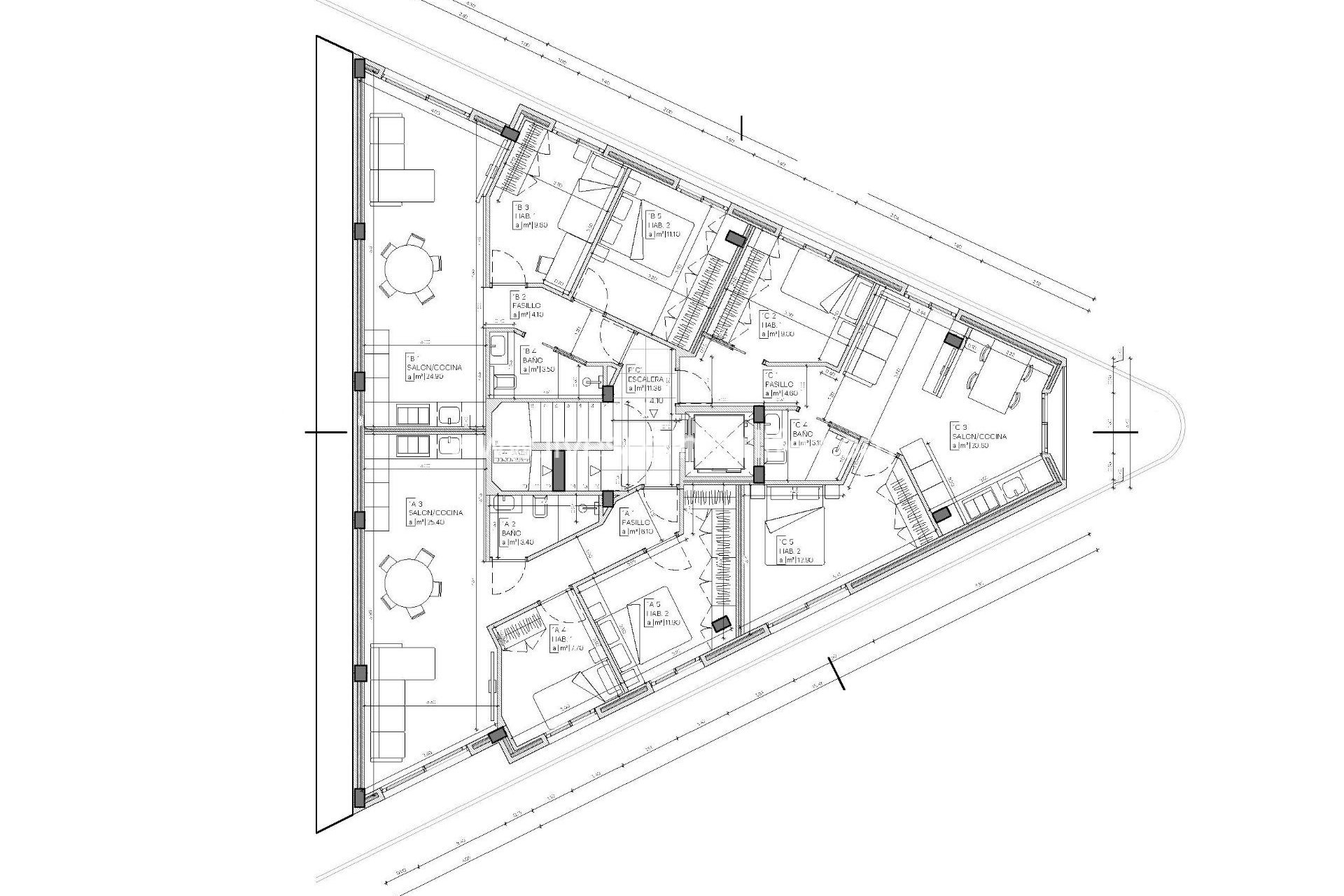 New build - Apartments -
Mazarrón - pueblo