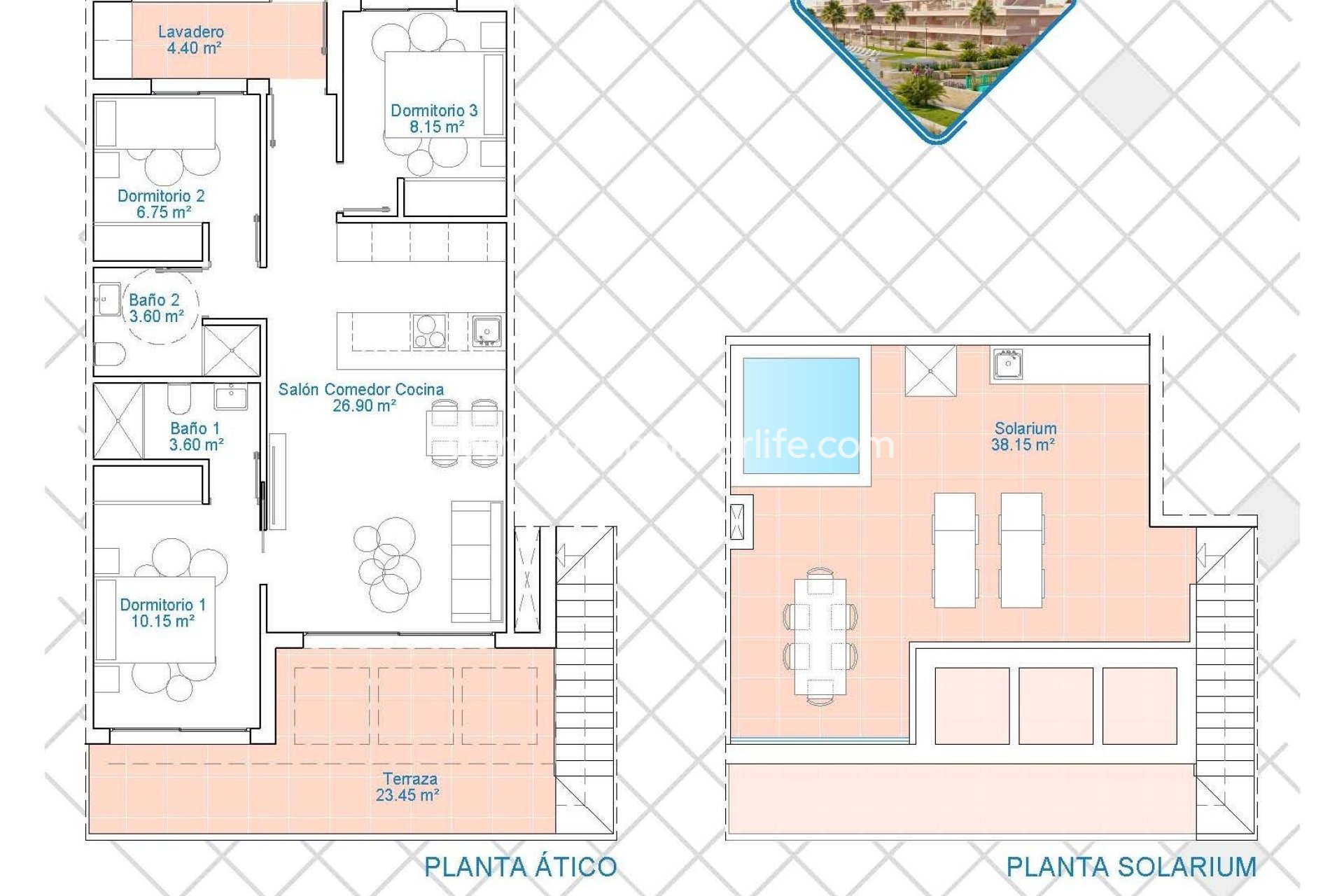 New build - Apartments -
Pilar de la Horadada - Lo Monte