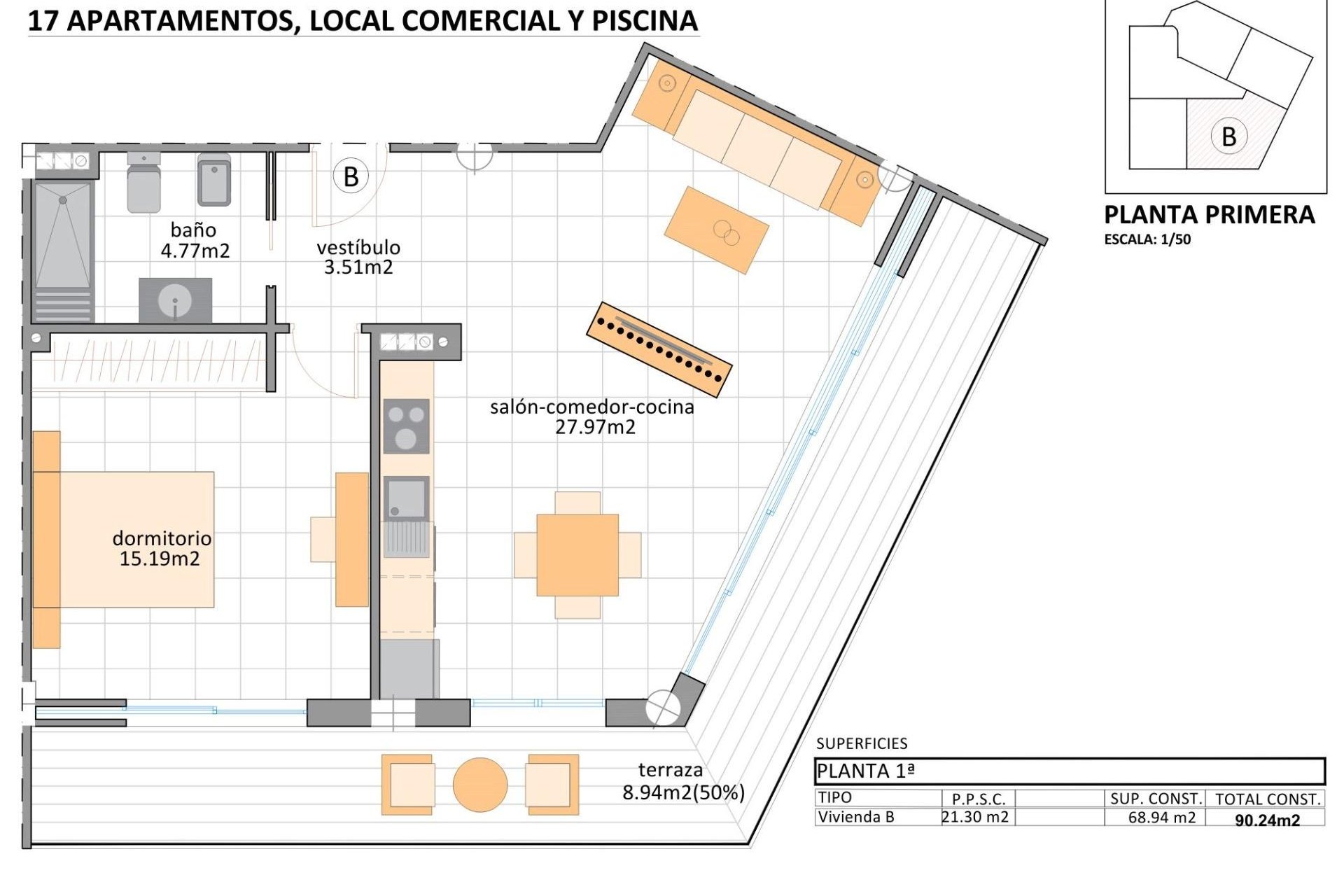 New build - Apartments -
San Pedro del Pinatar - Lo Pagan