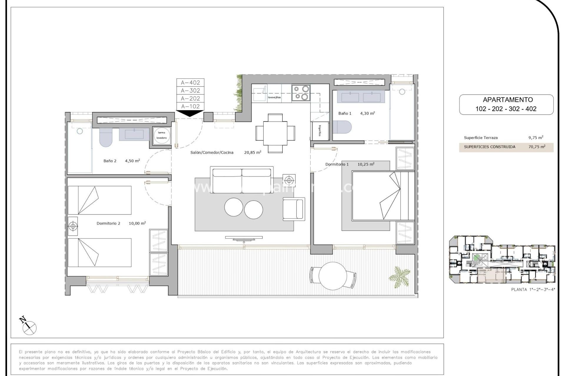 New build - Apartments -
San Pedro del Pinatar - Lo Pagan