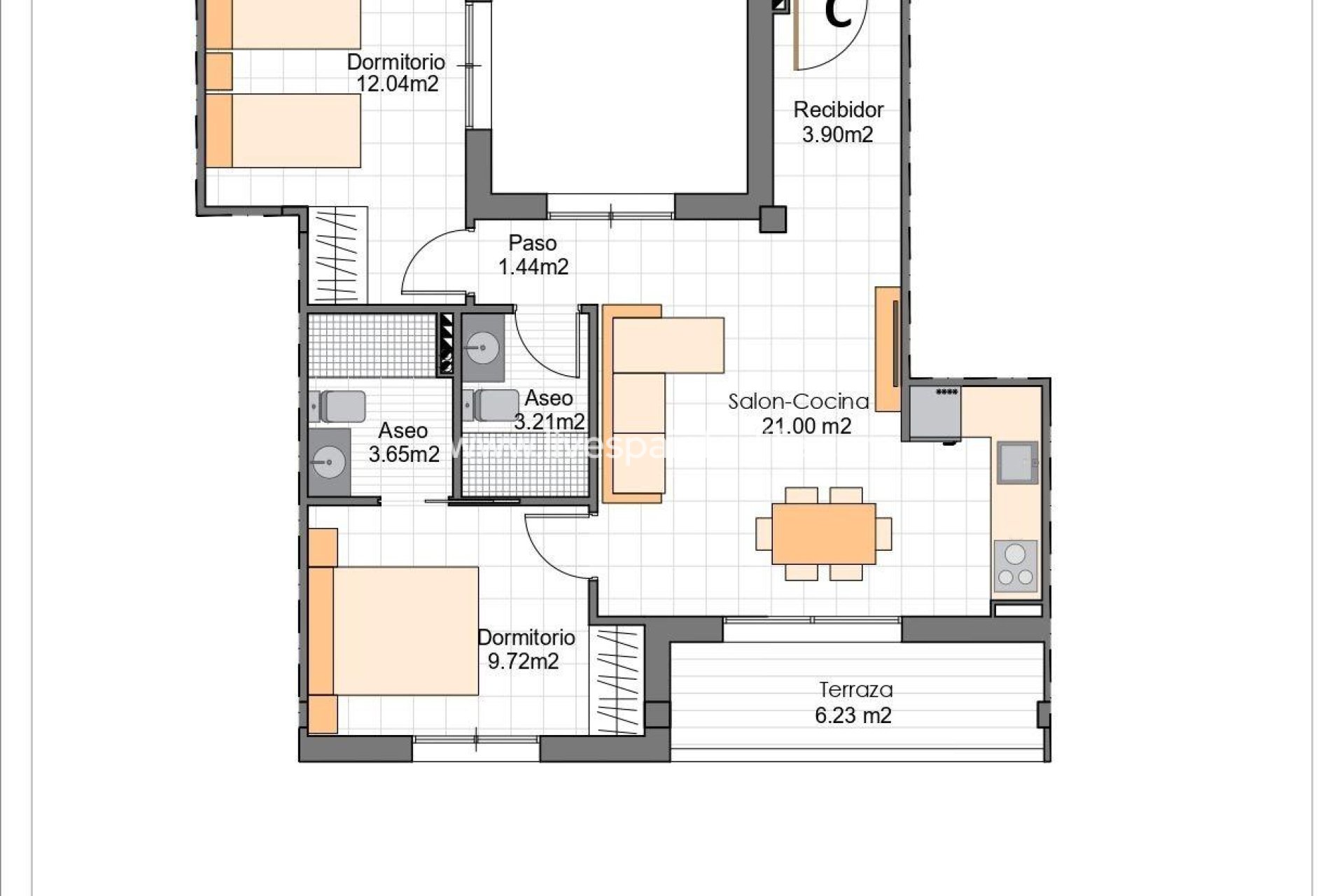 New build - Apartments -
San Pedro del Pinatar - Lo Pagan