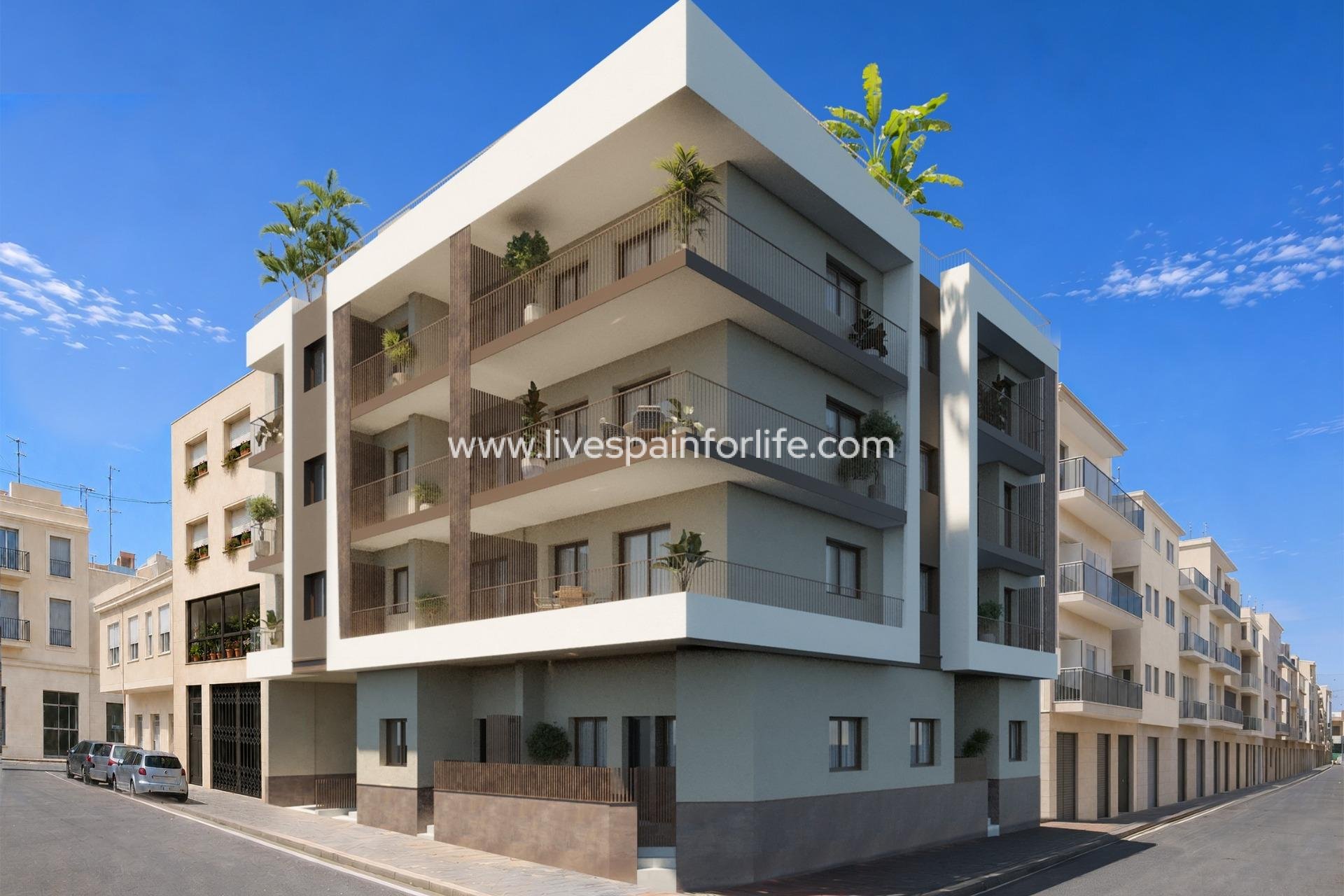 New build - Apartments -
Santa Pola - Centro