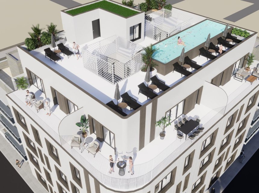 New build - Apartments -
Torrevieja - El acequión