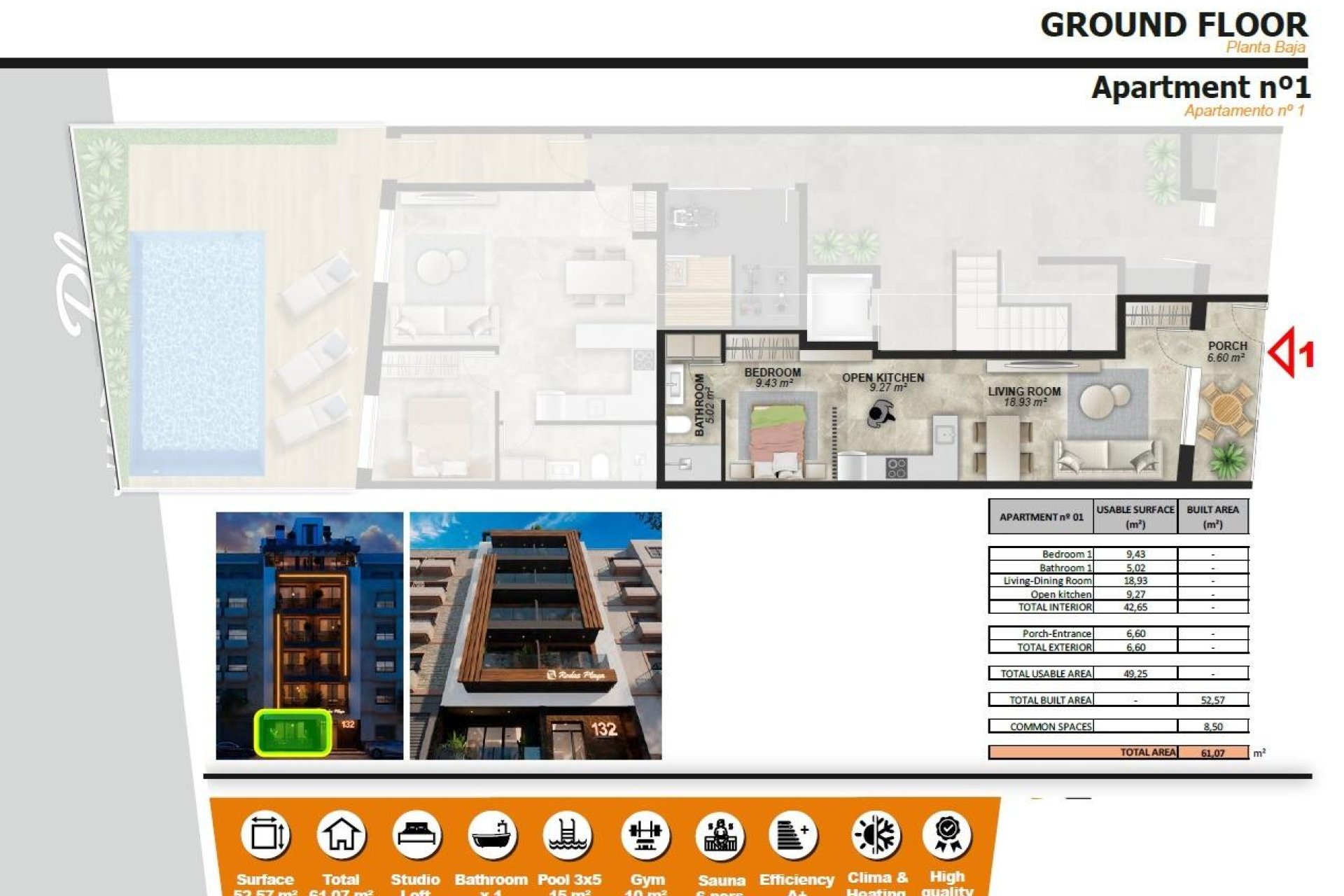 New build - Apartments -
Torrevieja - Playa de El Cura