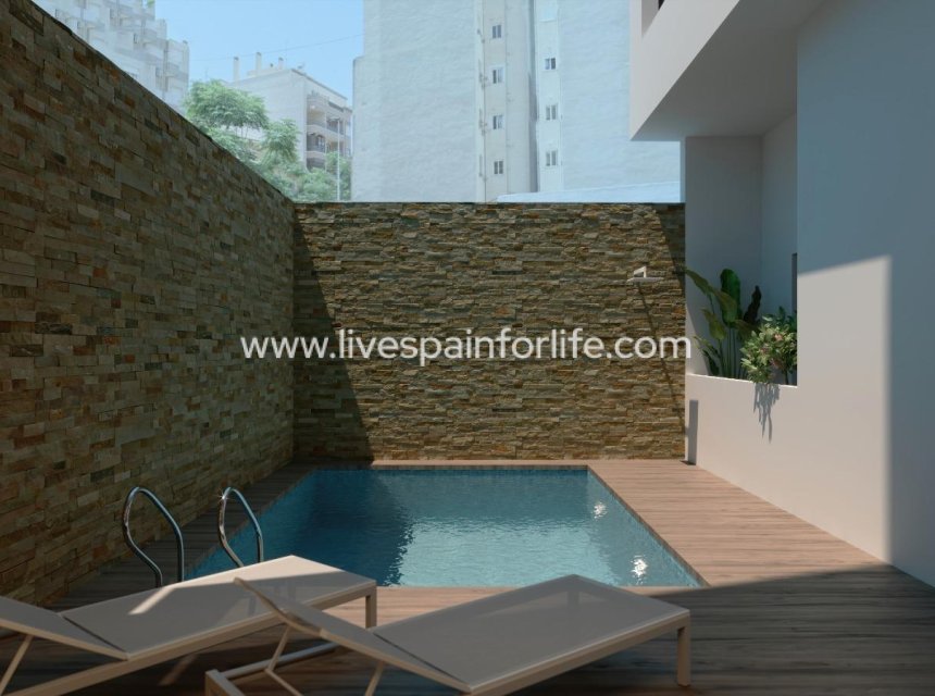 New build - Apartments -
Torrevieja - Playa de El Cura