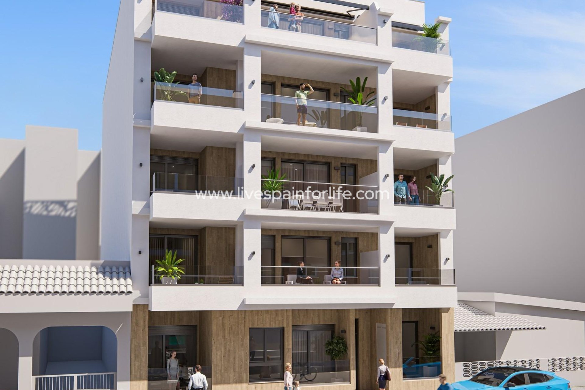 New build - Apartments -
Torrevieja - Playa de El Cura