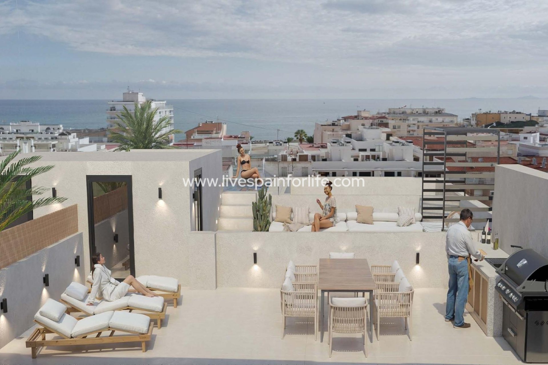 New build - Apartments -
Torrevieja - Playa de El Cura