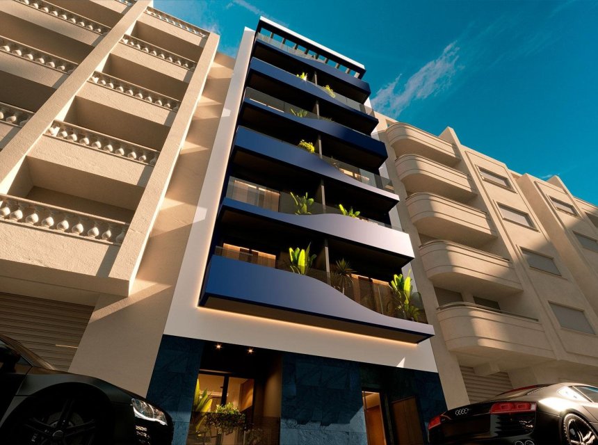 New build - Apartments -
Torrevieja - Playa del Acequión