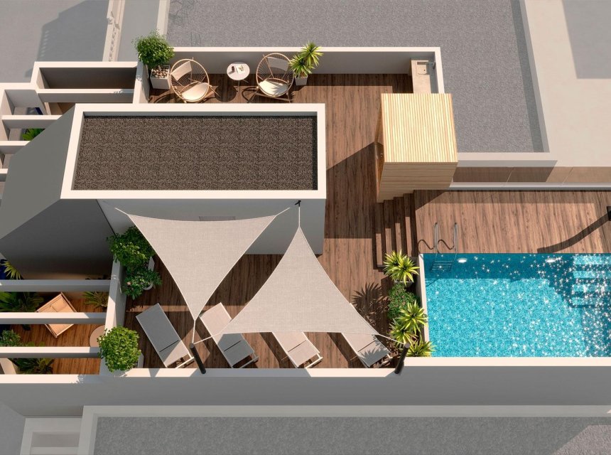 New build - Apartments -
Torrevieja - Playa del Acequión