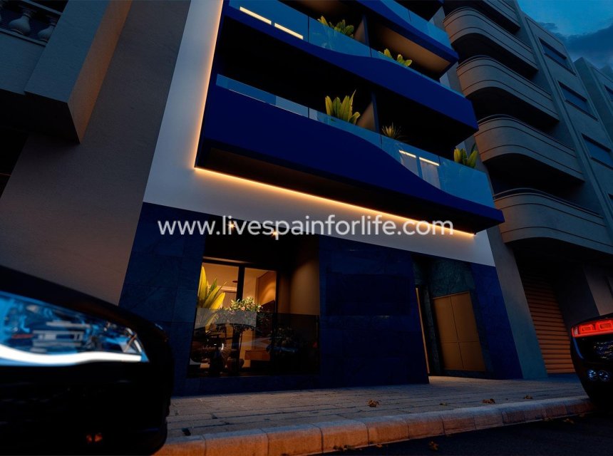 New build - Apartments -
Torrevieja - Playa del Acequión