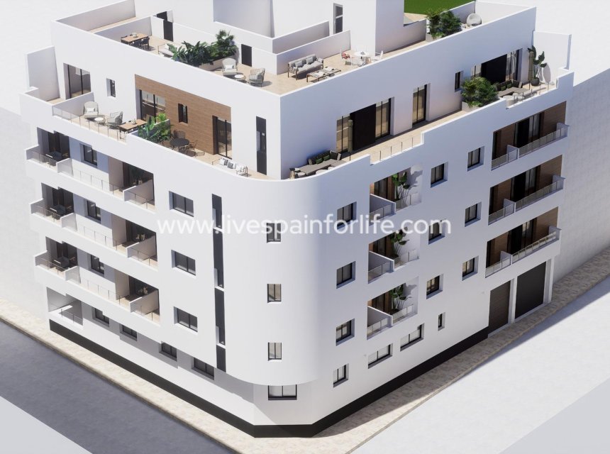 New build - Apartments -
Torrevieja - pueblo