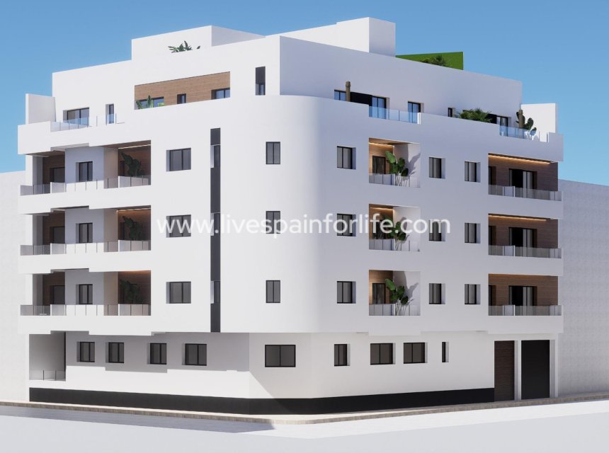 New build - Apartments -
Torrevieja - pueblo