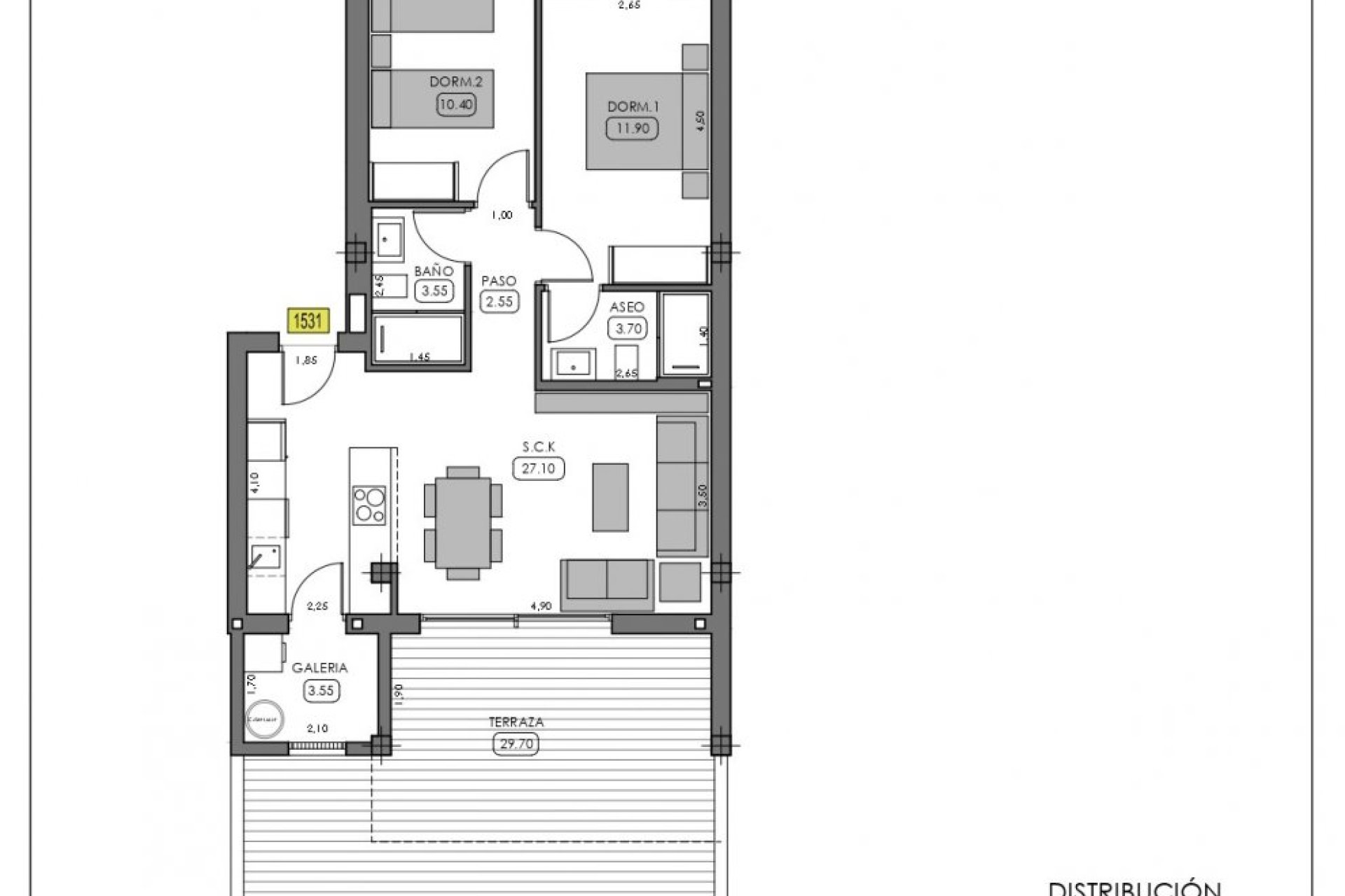 New build - Bungalow -
Algorfa - La Finca Golf