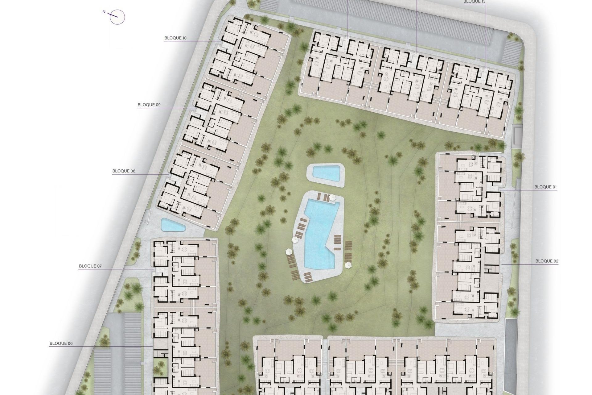 New build - Bungalow -
Ciudad Quesada - Lo Marabu