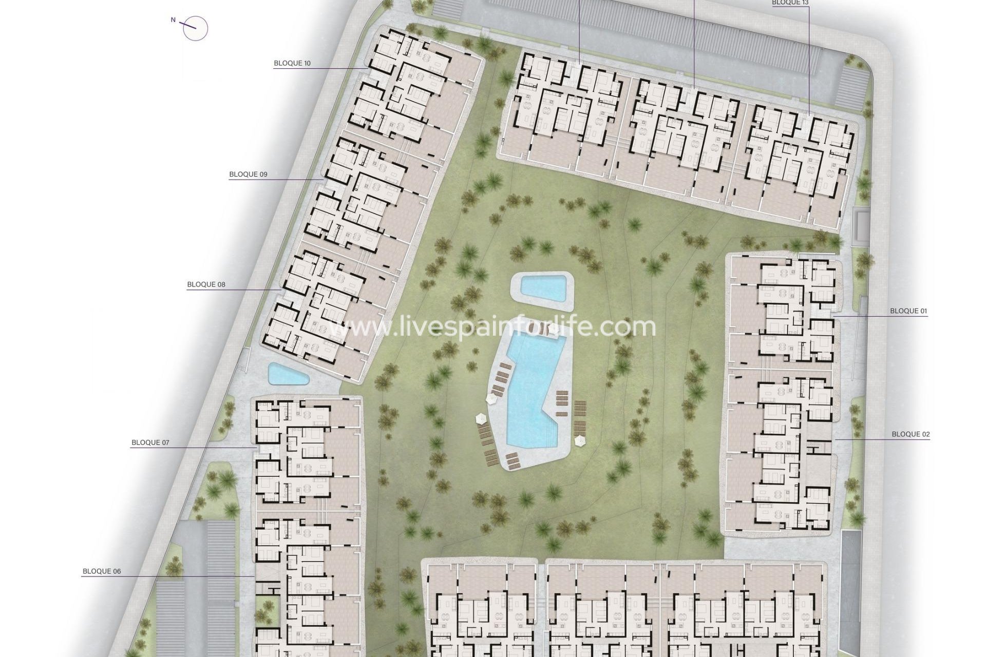 New build - Bungalow -
Ciudad Quesada - Lo Marabu