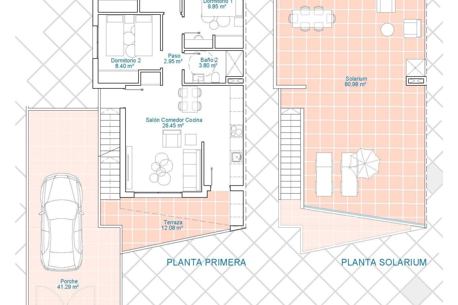 New build - Bungalow -
Pilar de la Horadada - Lo Monte