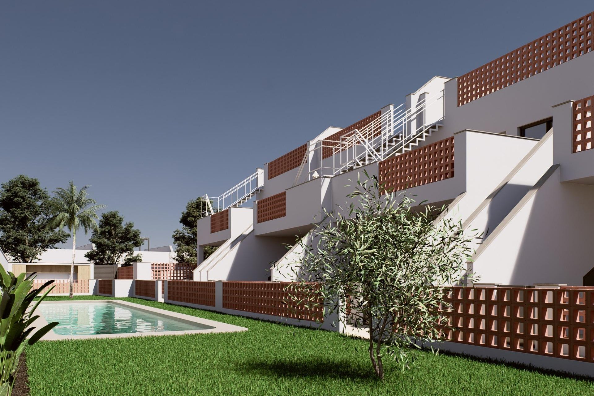 New build - Bungalow -
Pilar de la Horadada - Parque del Mediterraneo