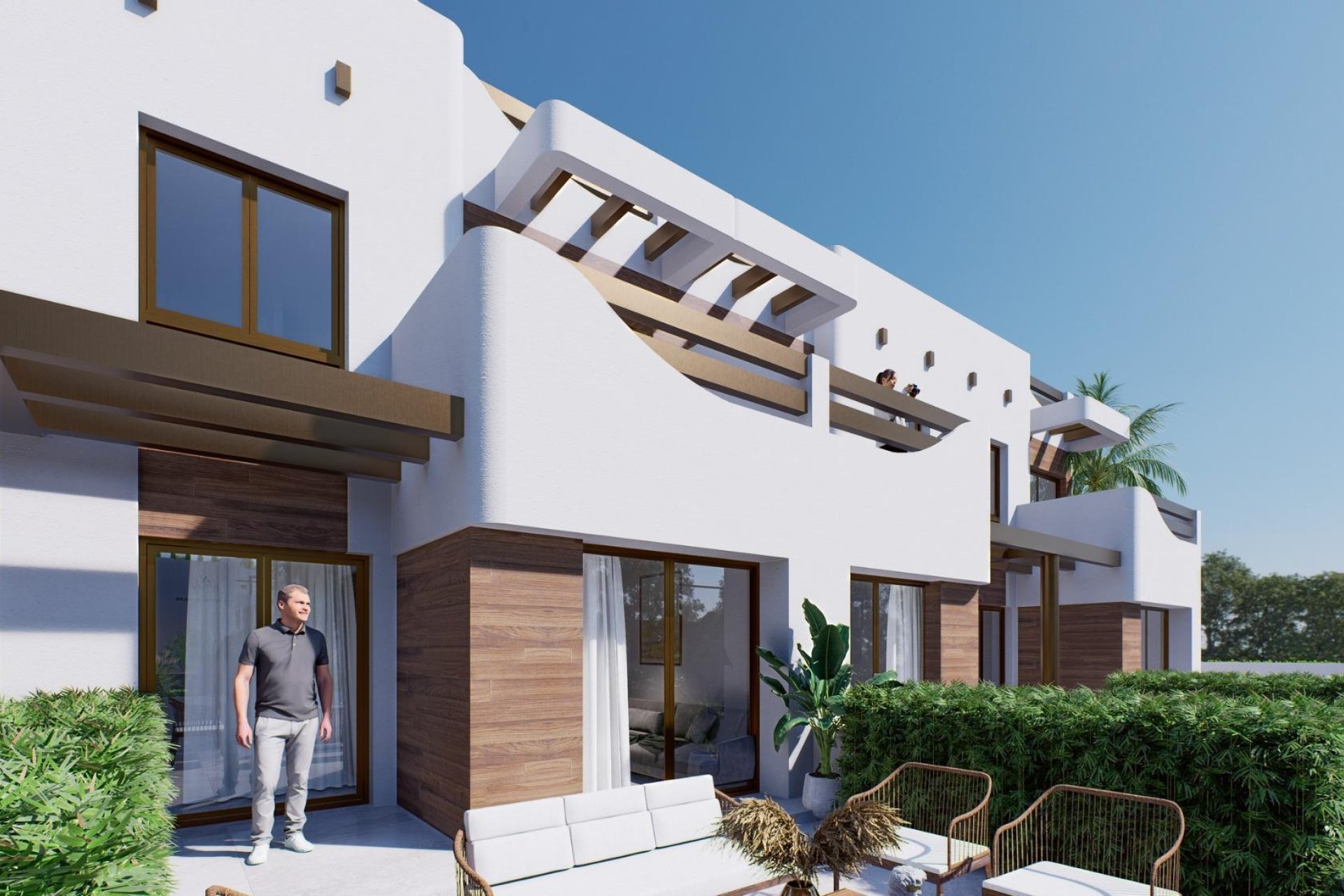 New build - Bungalow -
Pilar de la Horadada - Playa de las Higuericas