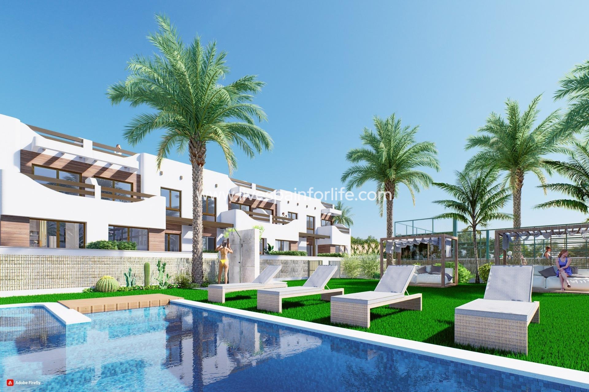 New build - Bungalow -
Pilar de la Horadada - Playa de las Higuericas