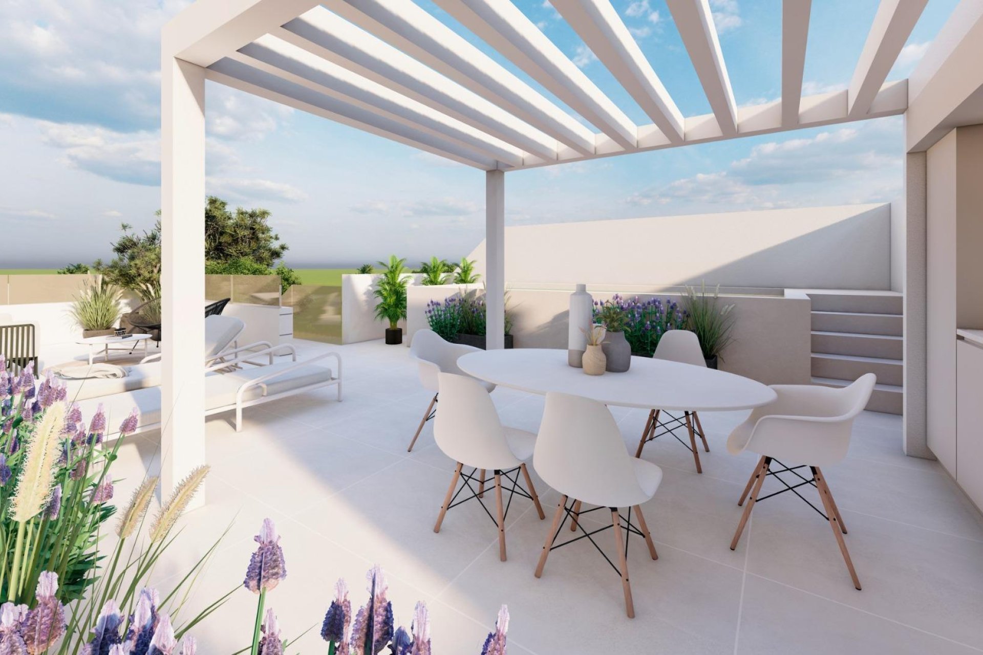 New build - Bungalow -
Pilar de la Horadada - Pueblo