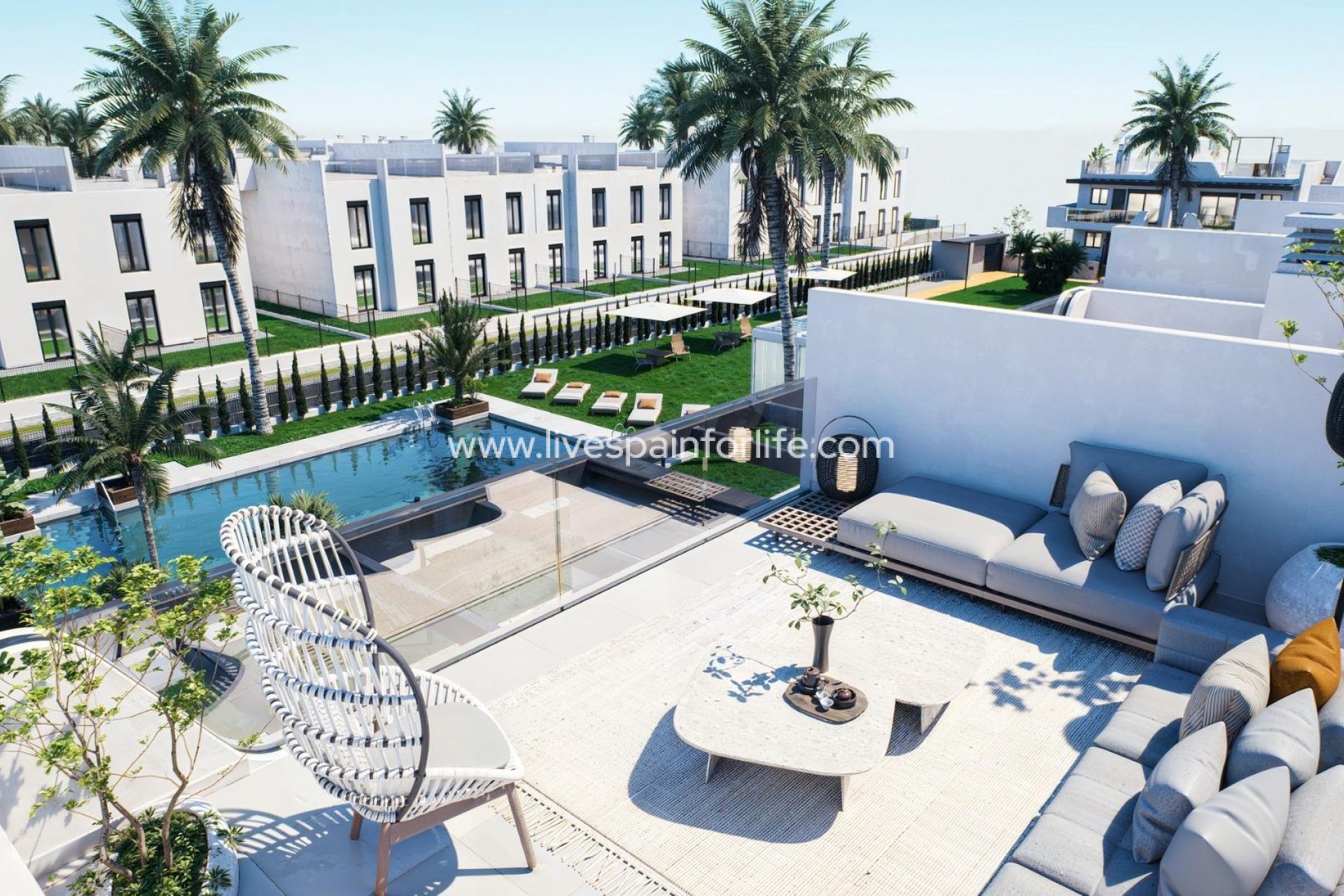 New build - Bungalow -
Pilar de la Horadada - Pueblo