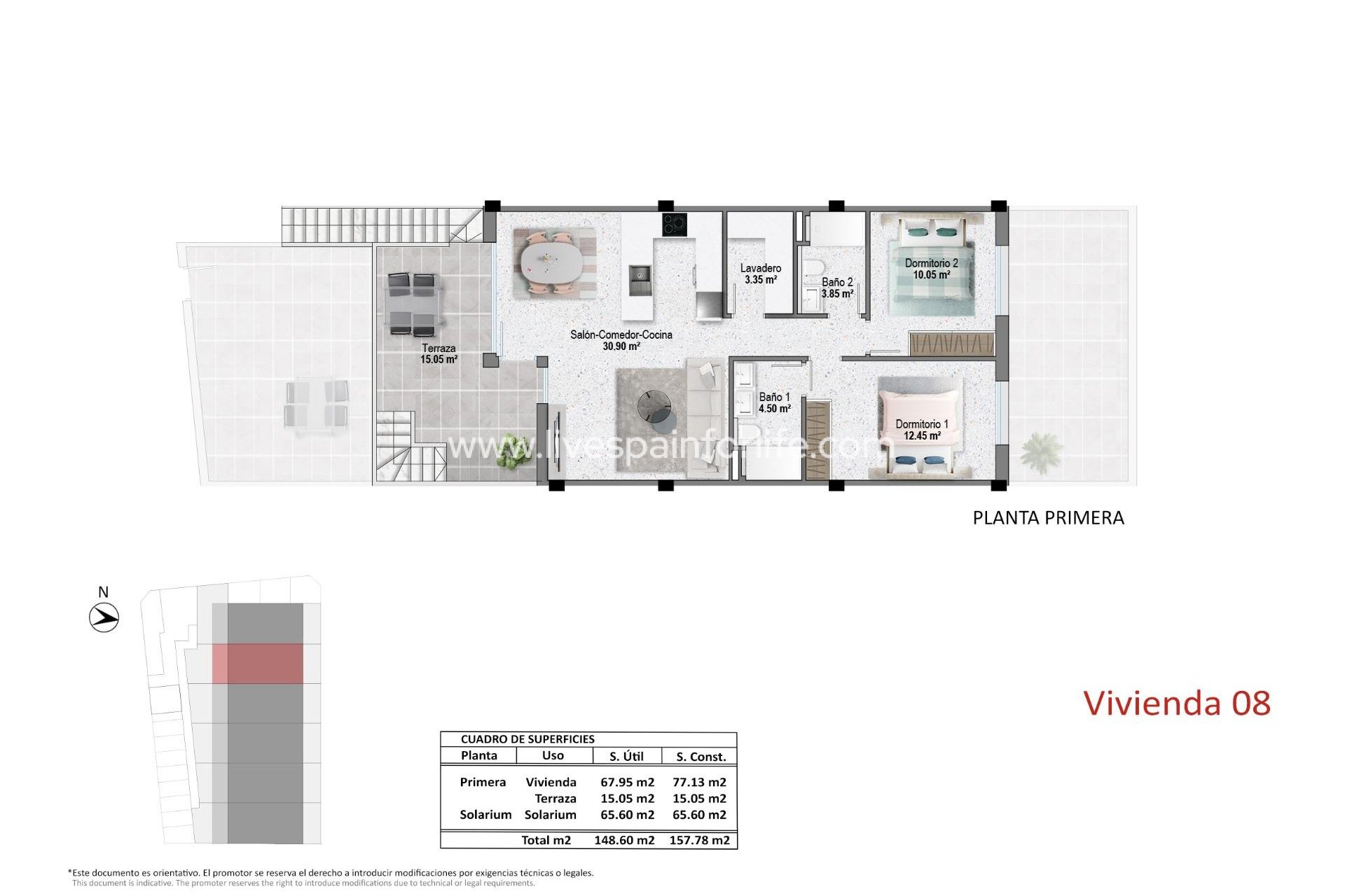 New build - Bungalow -
Pilar de la Horadada - Pueblo