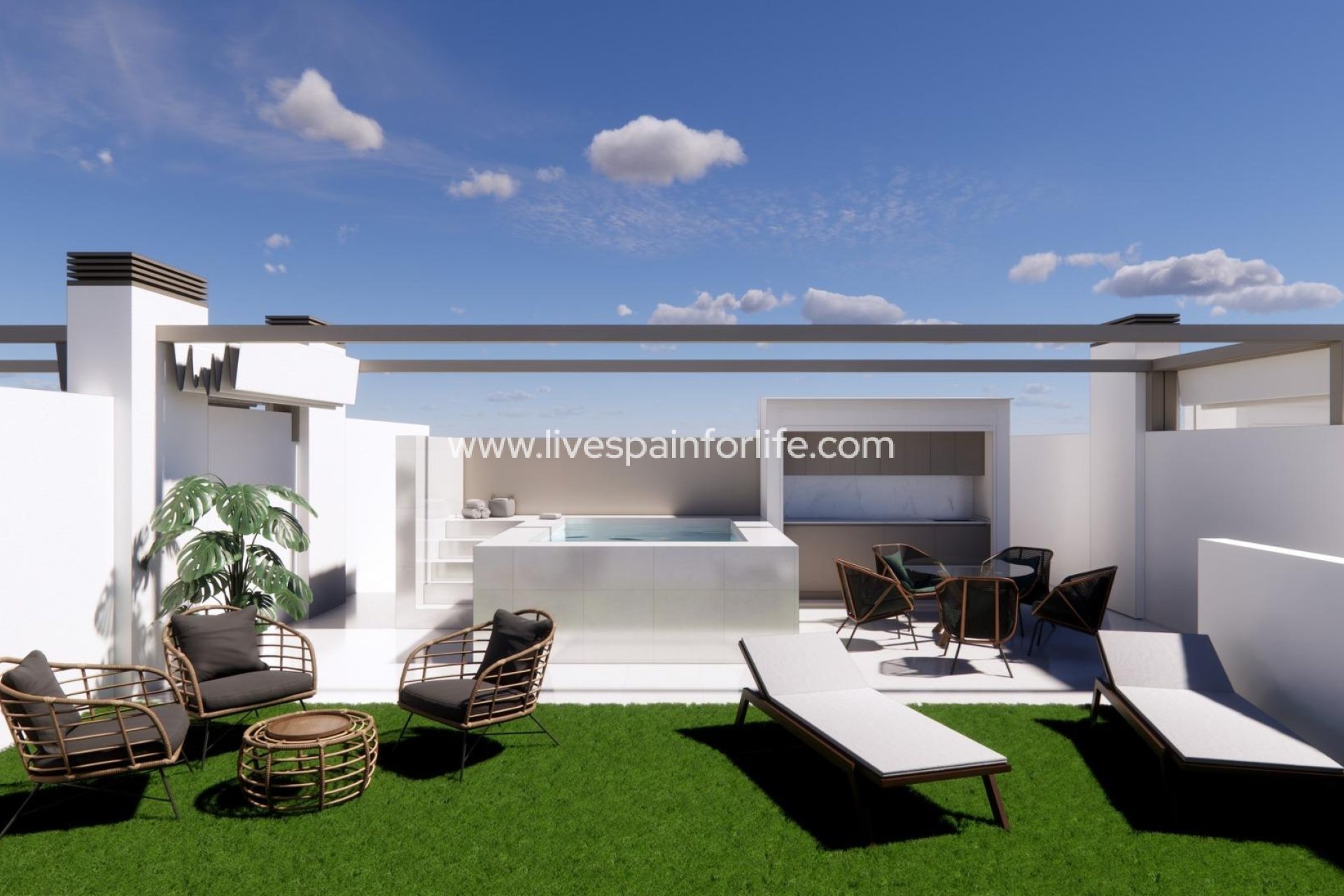 New build - Bungalow -
Pilar de la Horadada - Pueblo
