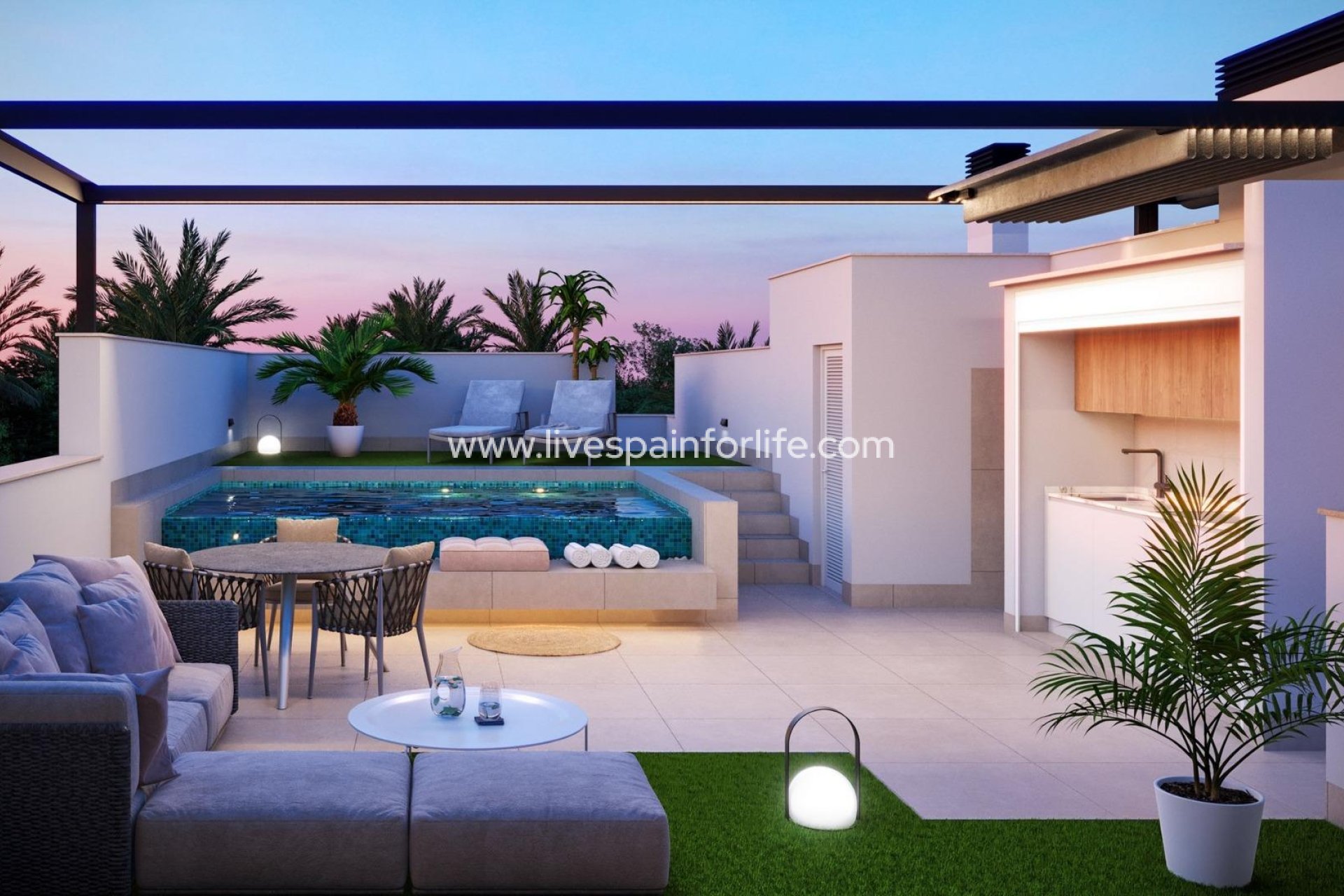 New build - Bungalow -
Pilar de la Horadada - Pueblo