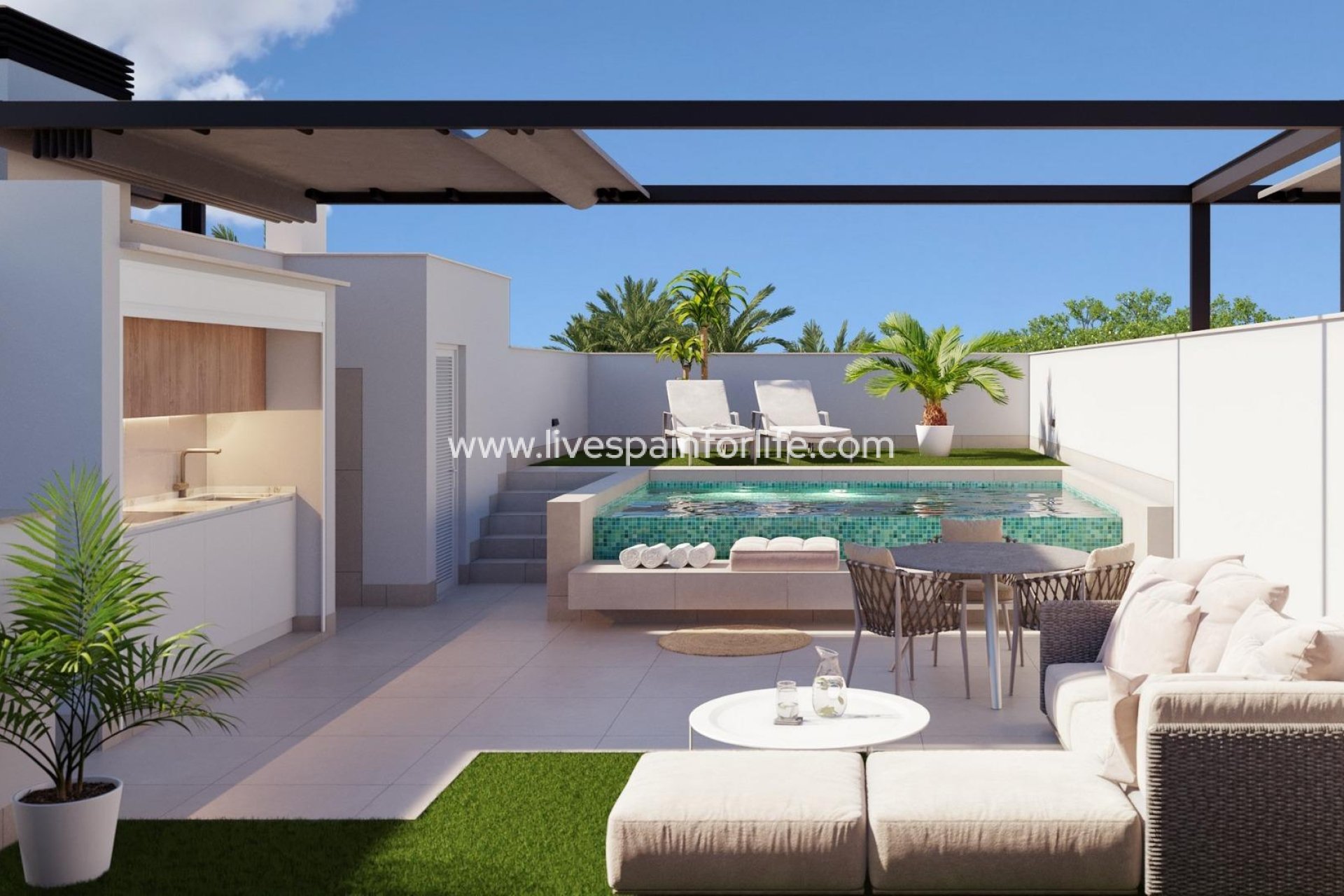 New build - Bungalow -
Pilar de la Horadada - Pueblo