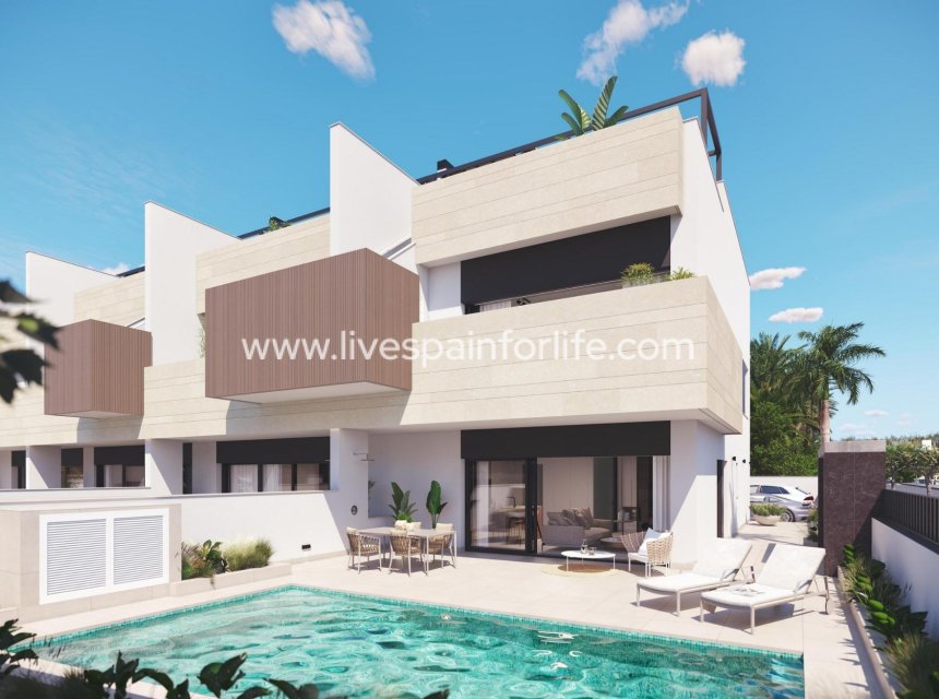New build - Bungalow -
Pilar de la Horadada - Pueblo
