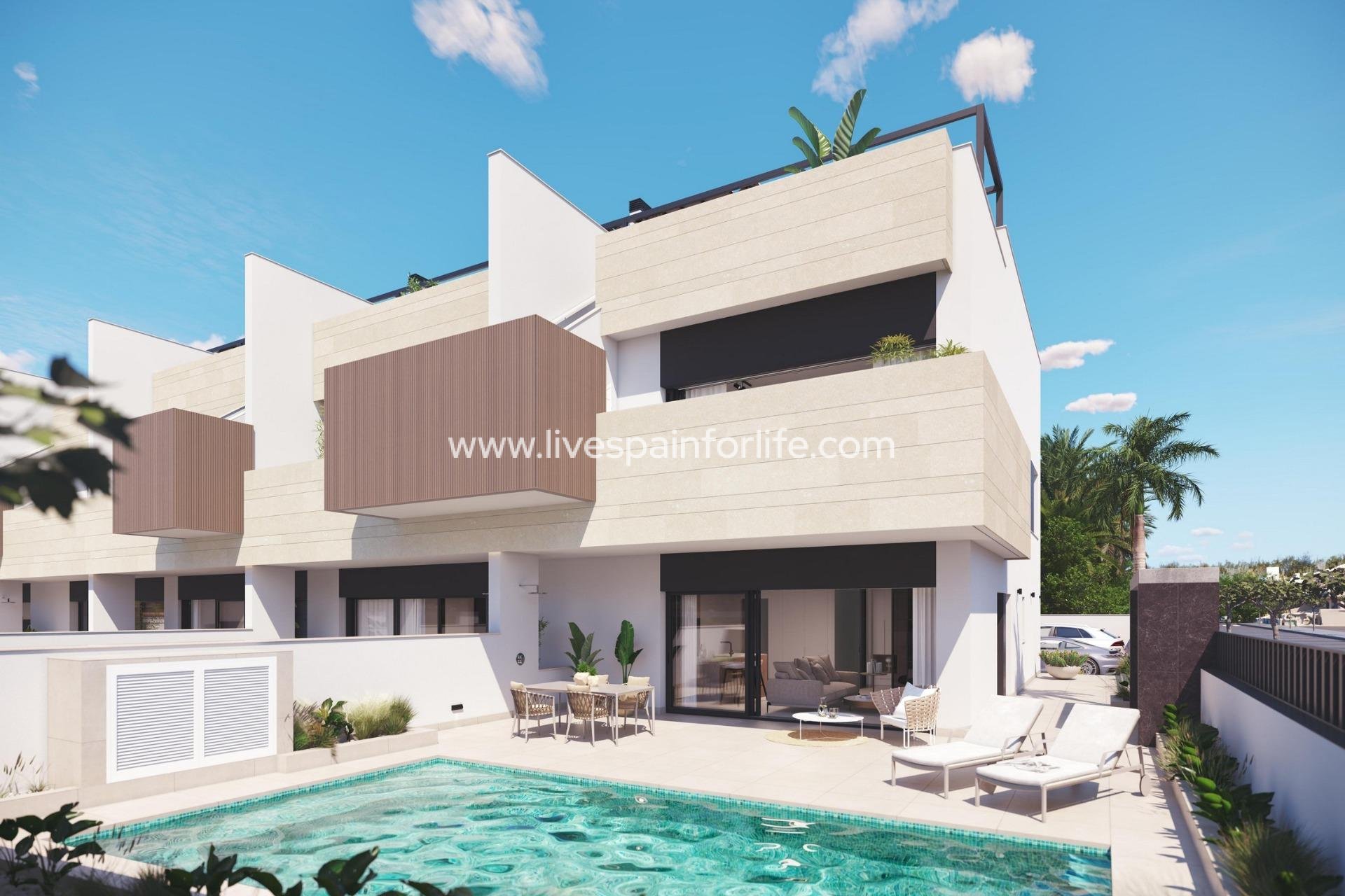 New build - Bungalow -
Pilar de la Horadada - Pueblo