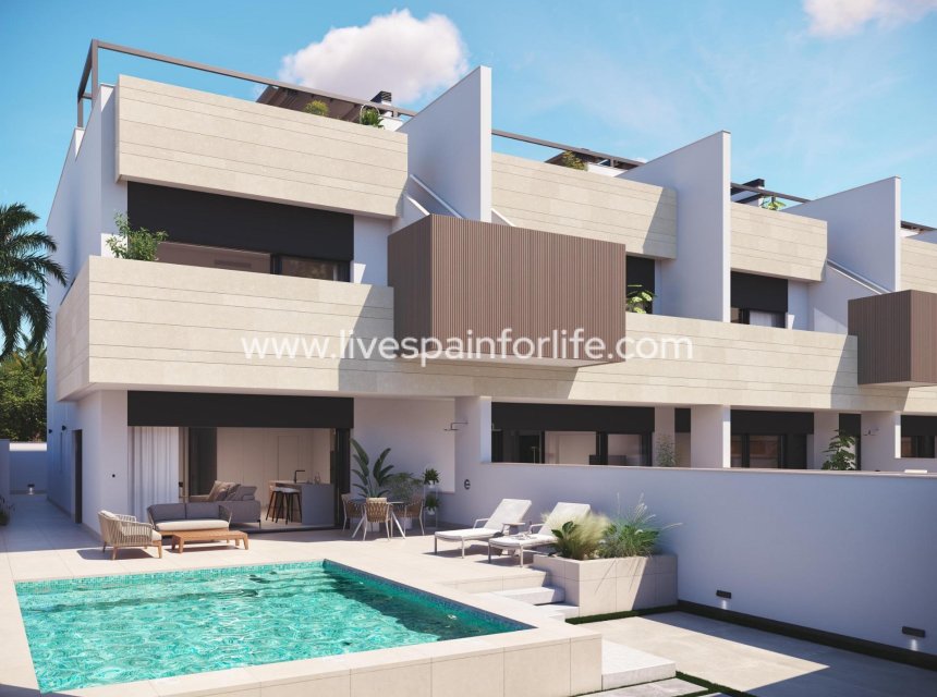 New build - Bungalow -
Pilar de la Horadada - Pueblo