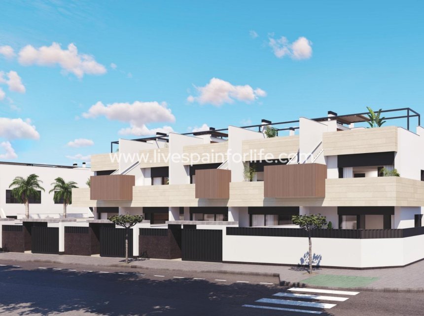 New build - Bungalow -
Pilar de la Horadada - Pueblo