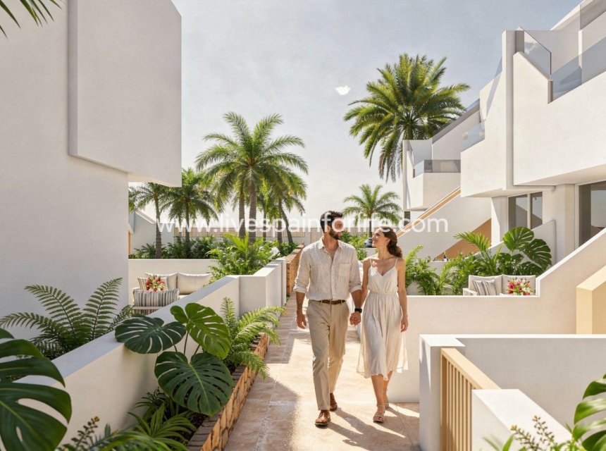 New build - Bungalow -
Pilar de la Horadada - Pueblo