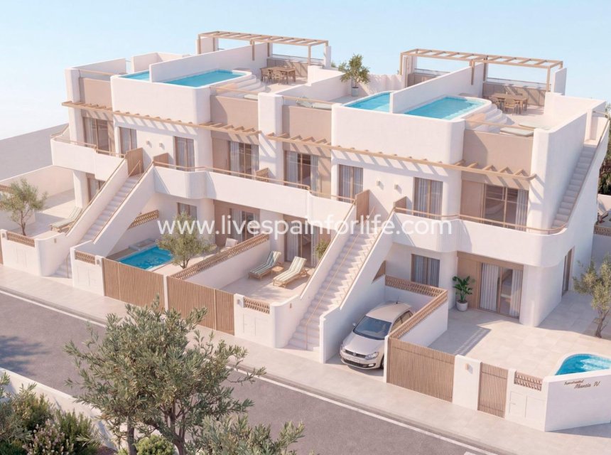 New build - Bungalow -
Pilar de la Horadada - Pueblo