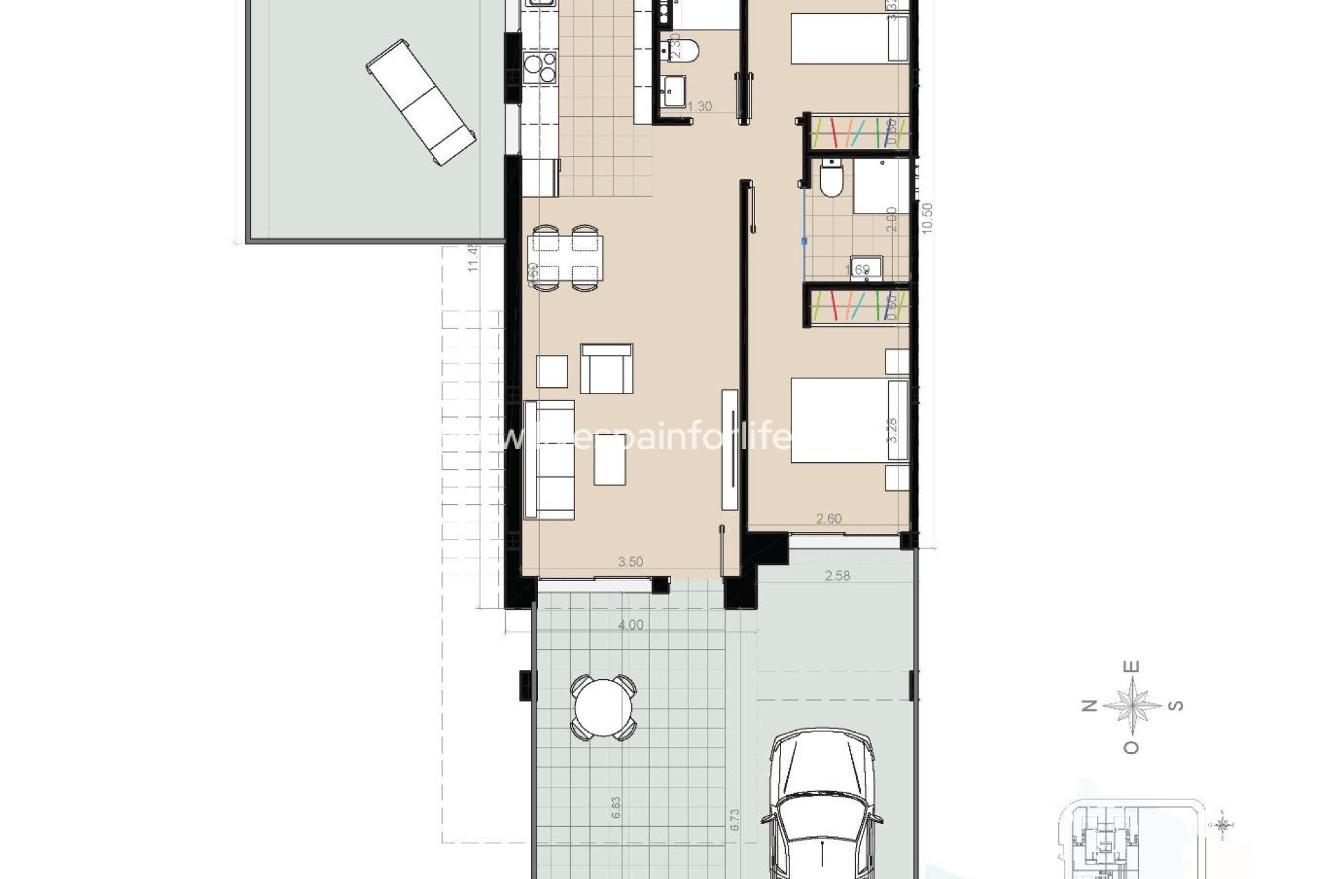 New build - Bungalow -
Pilar de la Horadada - Torre de la Horadada