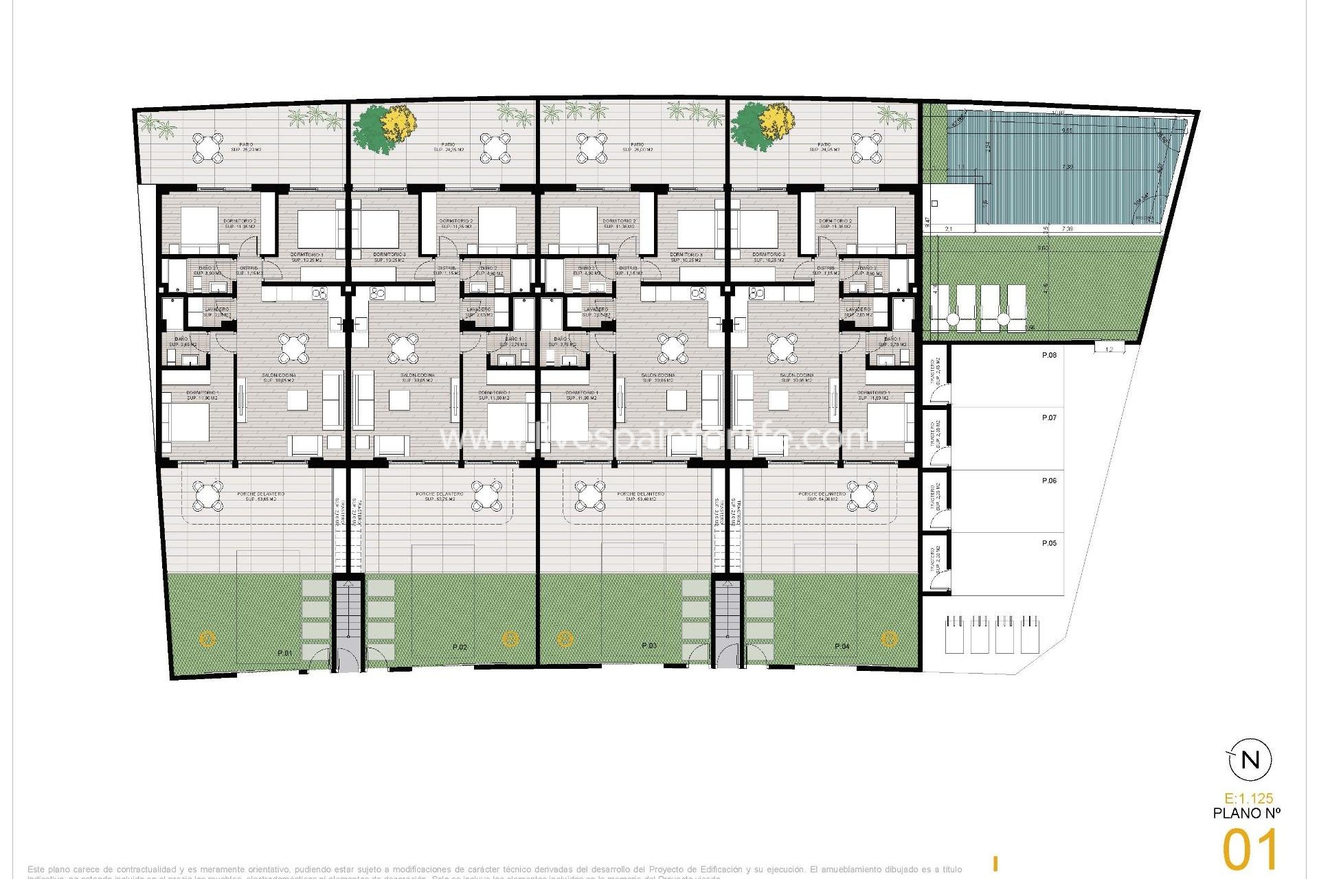 New build - Bungalow -
San Pedro del Pinatar - Los Cuarteros
