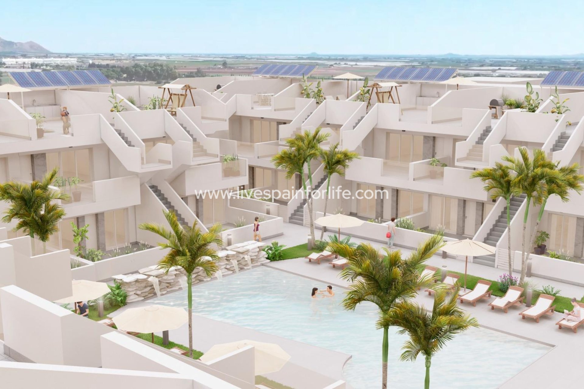 New build - Bungalow -
Torre Pacheco - Roldán