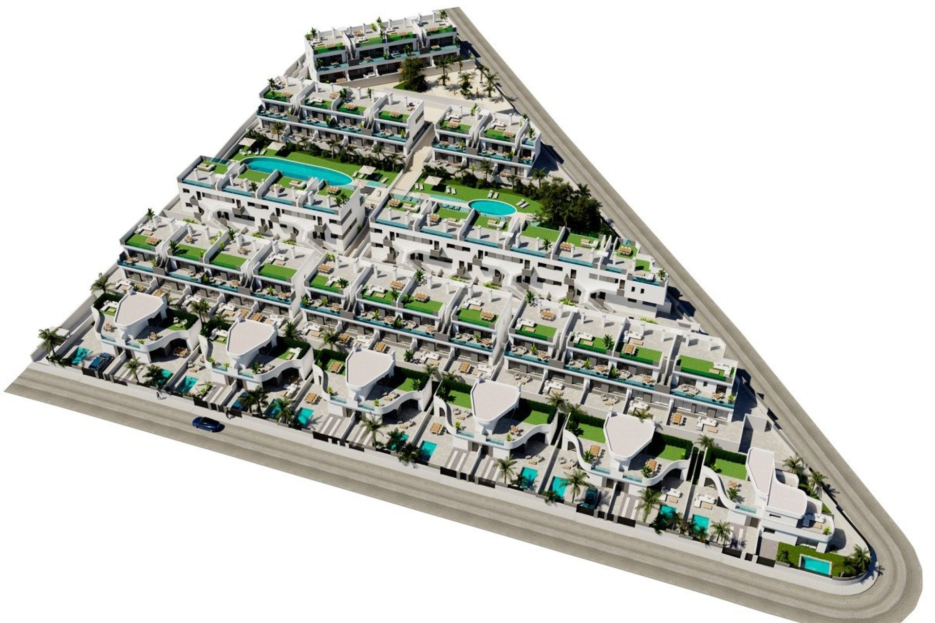 New build - Bungalow -
Torrevieja - Lago Jardín II