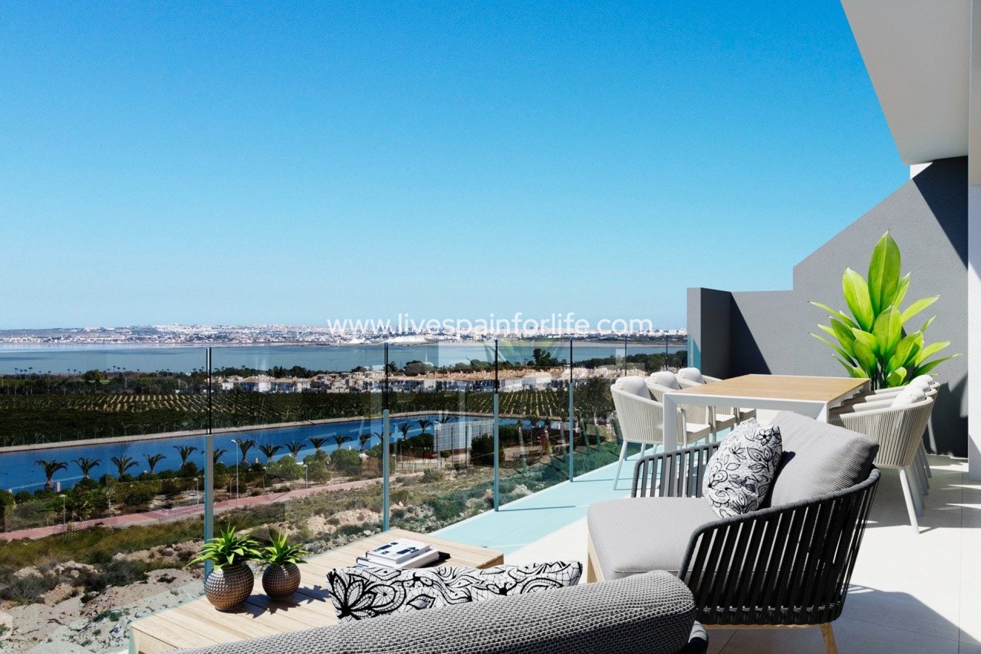 New build - Bungalow -
Torrevieja - Lago Jardín II