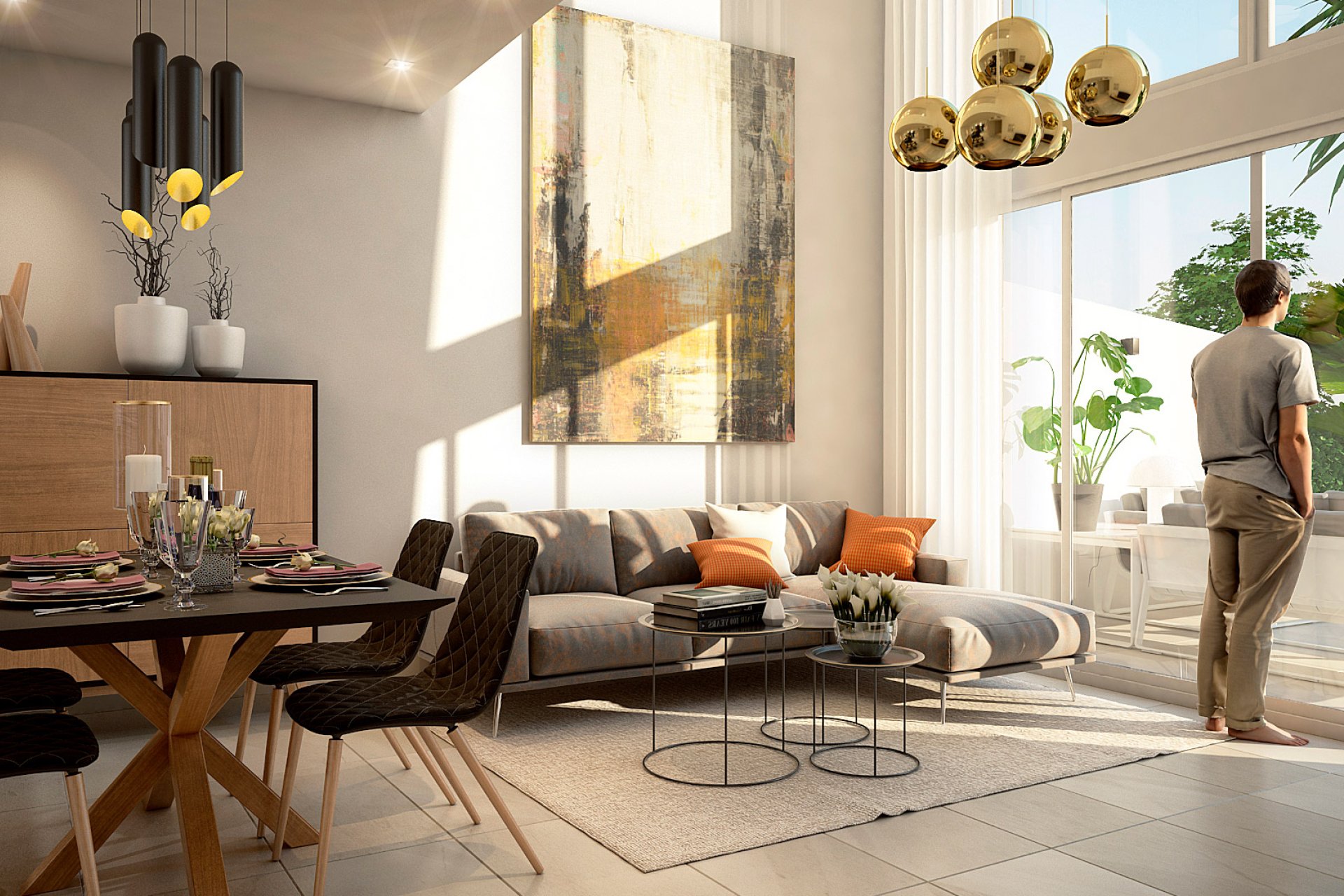 New build - Semi-detached house / Quad -
Algorfa - La Finca Golf