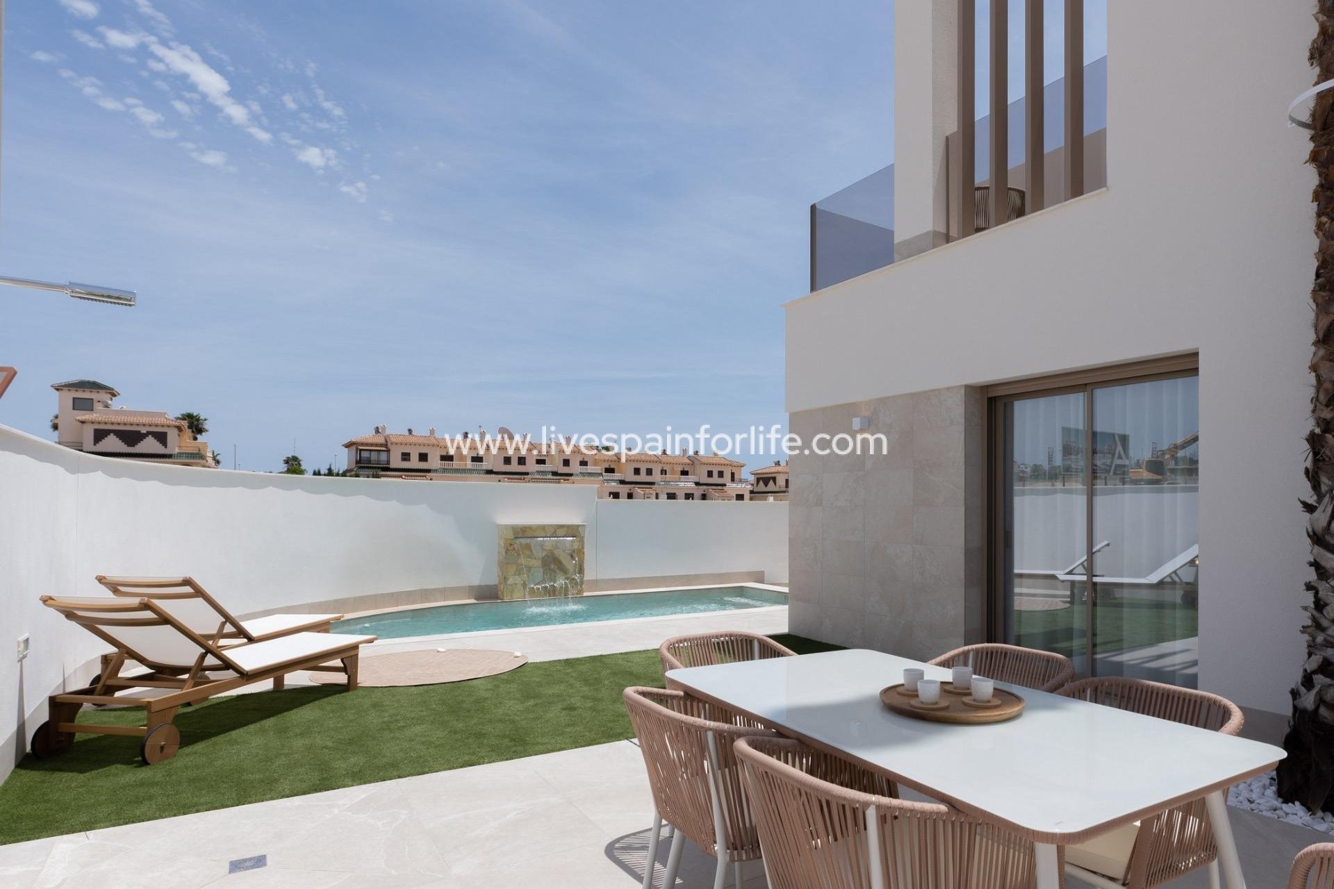 New build - Semi-detached house / Quad -
Los Alcázares - Serena Golf