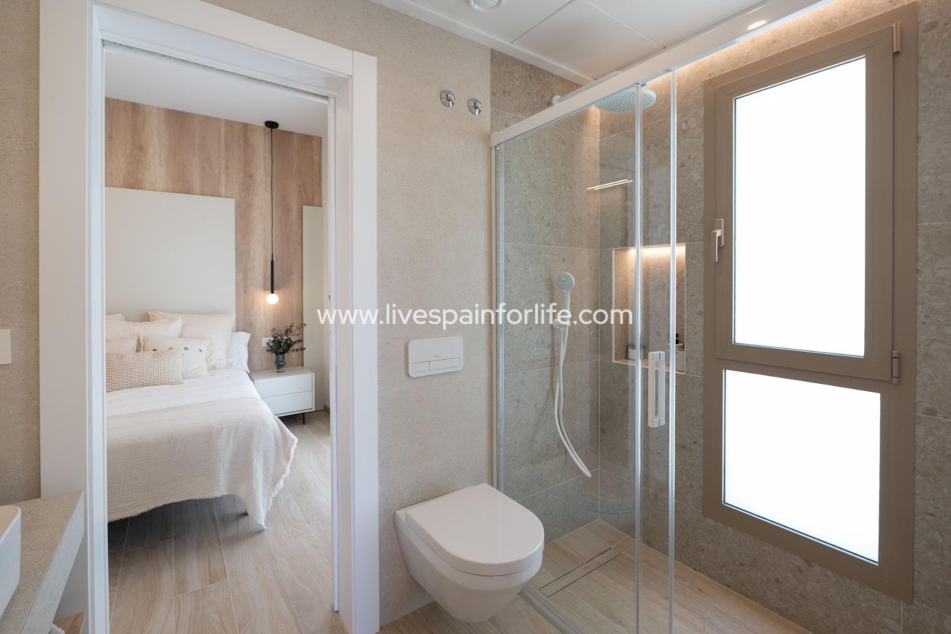 New build - Semi-detached house / Quad -
Los Alcázares - Serena Golf