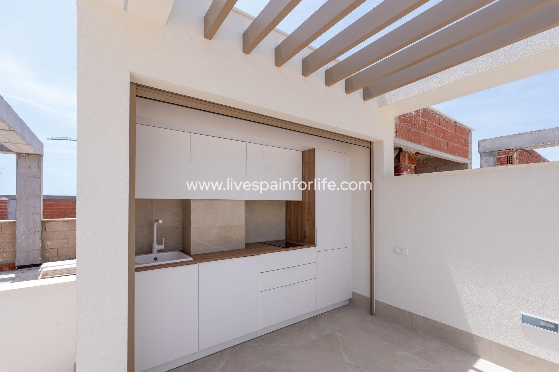 New build - Semi-detached house / Quad -
Los Alcázares - Serena Golf