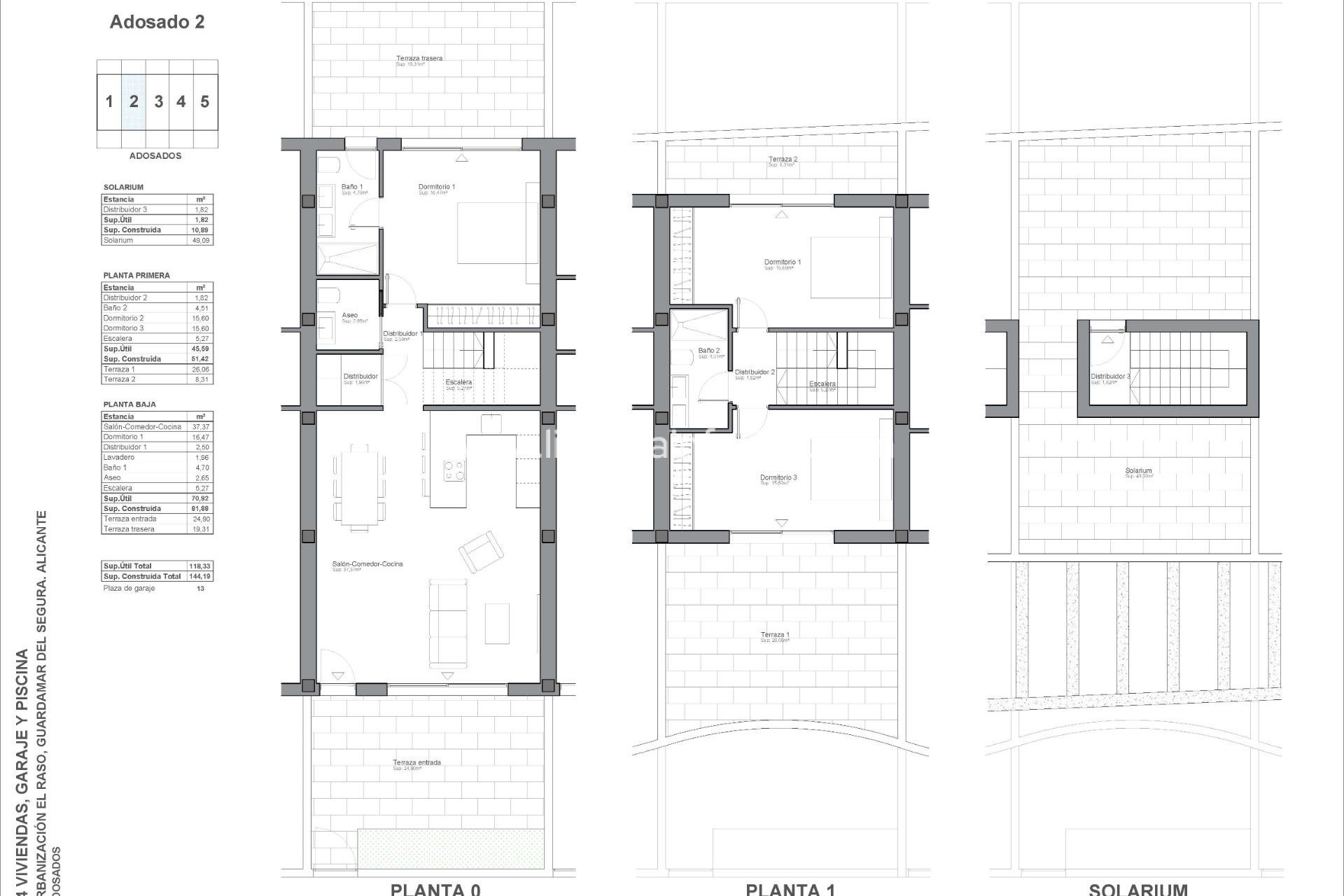 New build - Town house -
Guardamar del Segura - El Raso
