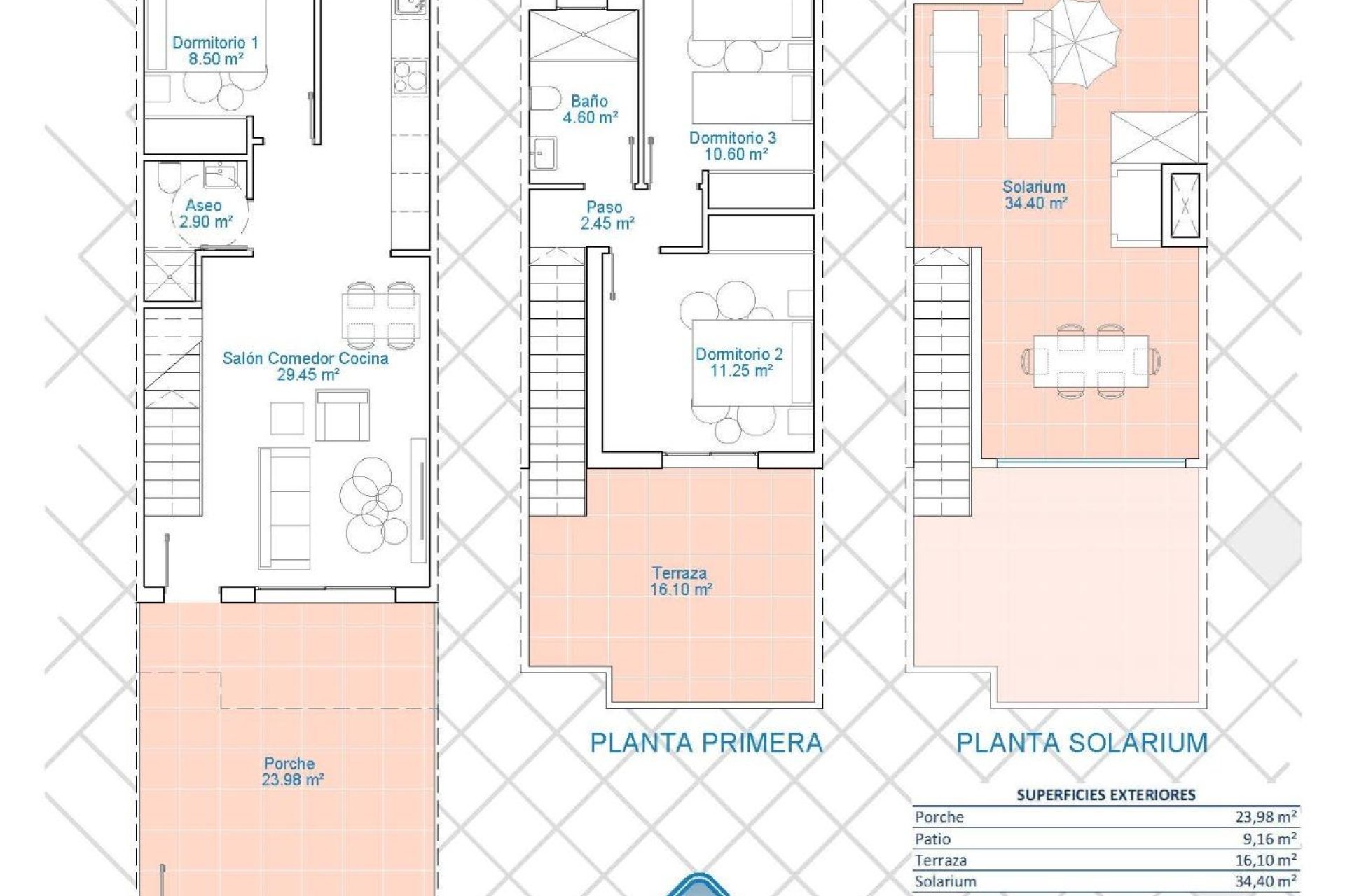 New build - Town house -
Pilar de la Horadada - Lo Monte