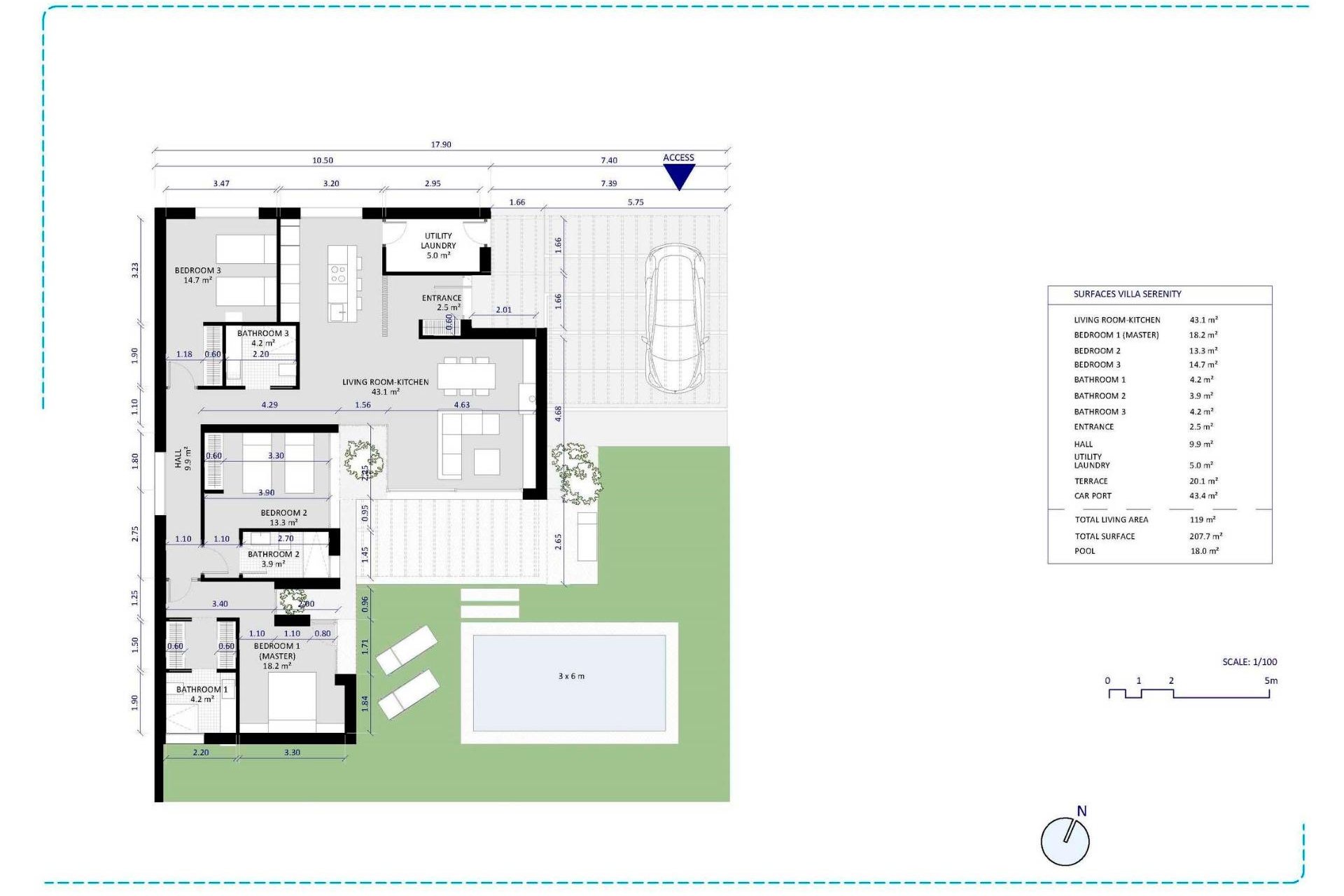 New build - Villa (detached) -
Banos y Mendigo - Altaona Golf
