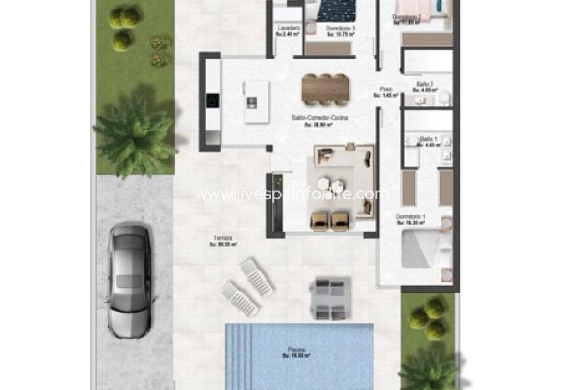 New build - Villa (detached) -
Banos y Mendigo - Altaona Golf